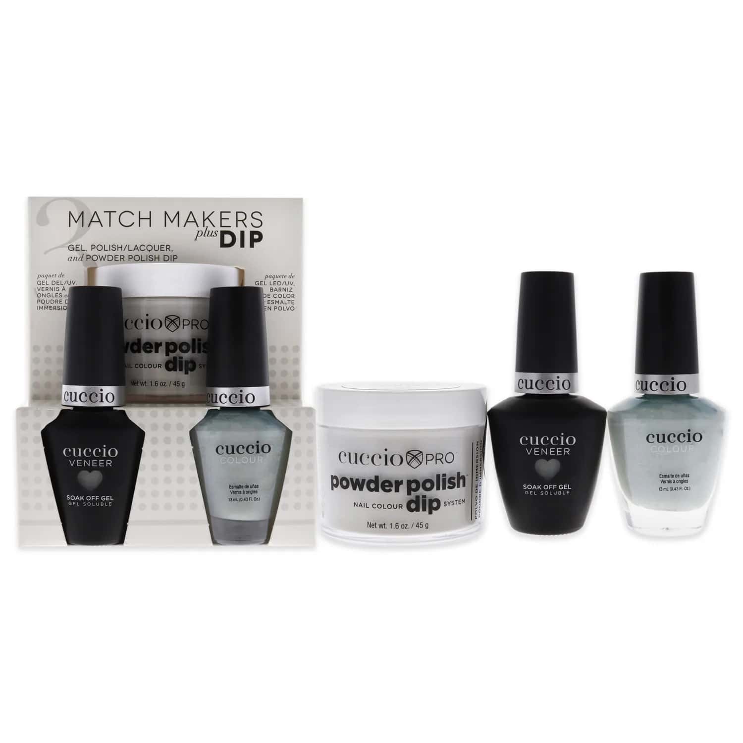 Cuccio Match Makers Plus Dip - Why Hello Gift Set 50ml / 1.6 oz