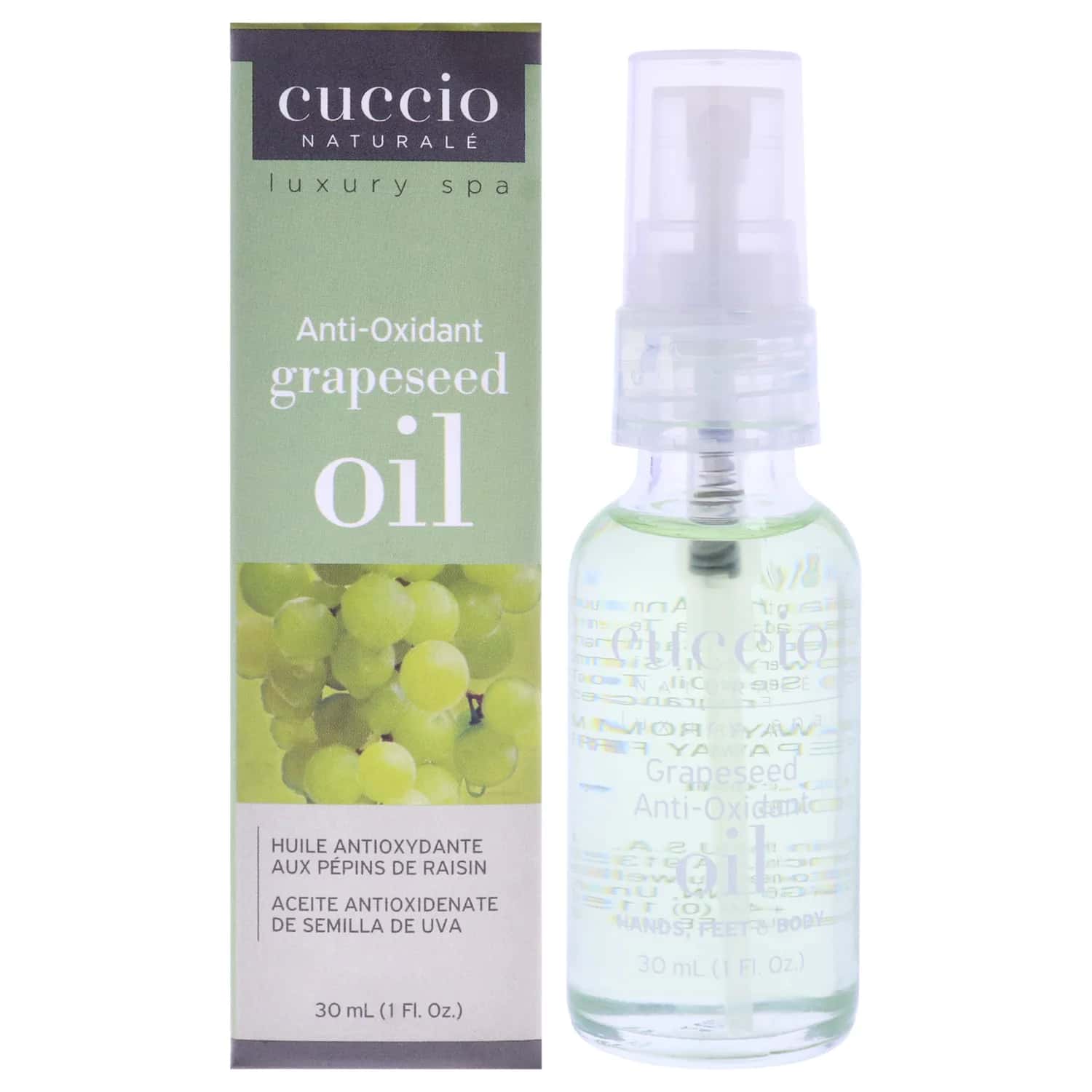 Cuccio Grapeseed Anti-Oxidant Oil 30ml / 1 oz