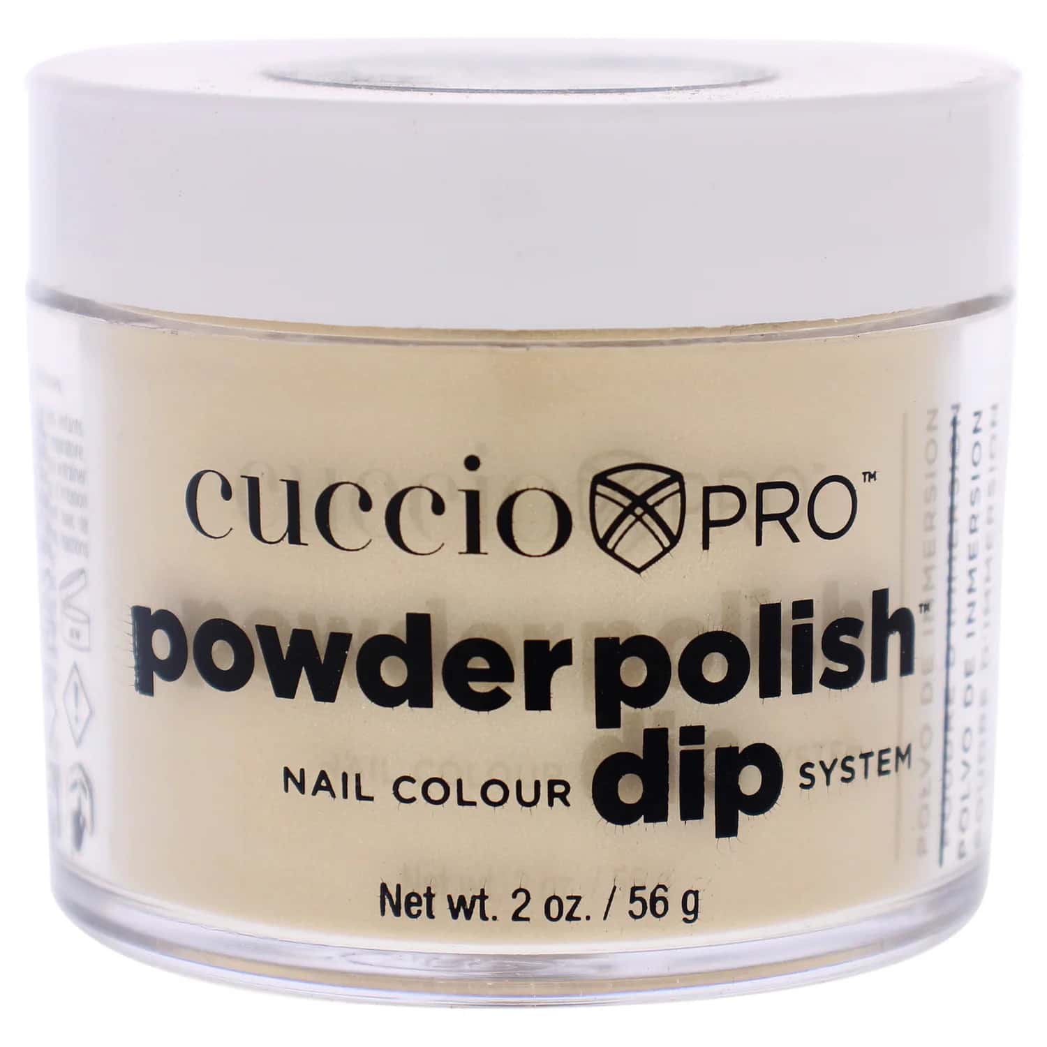 Cuccio Pro Metallic Lemon Gold Dip Powder Nail Polish 1.6 oz