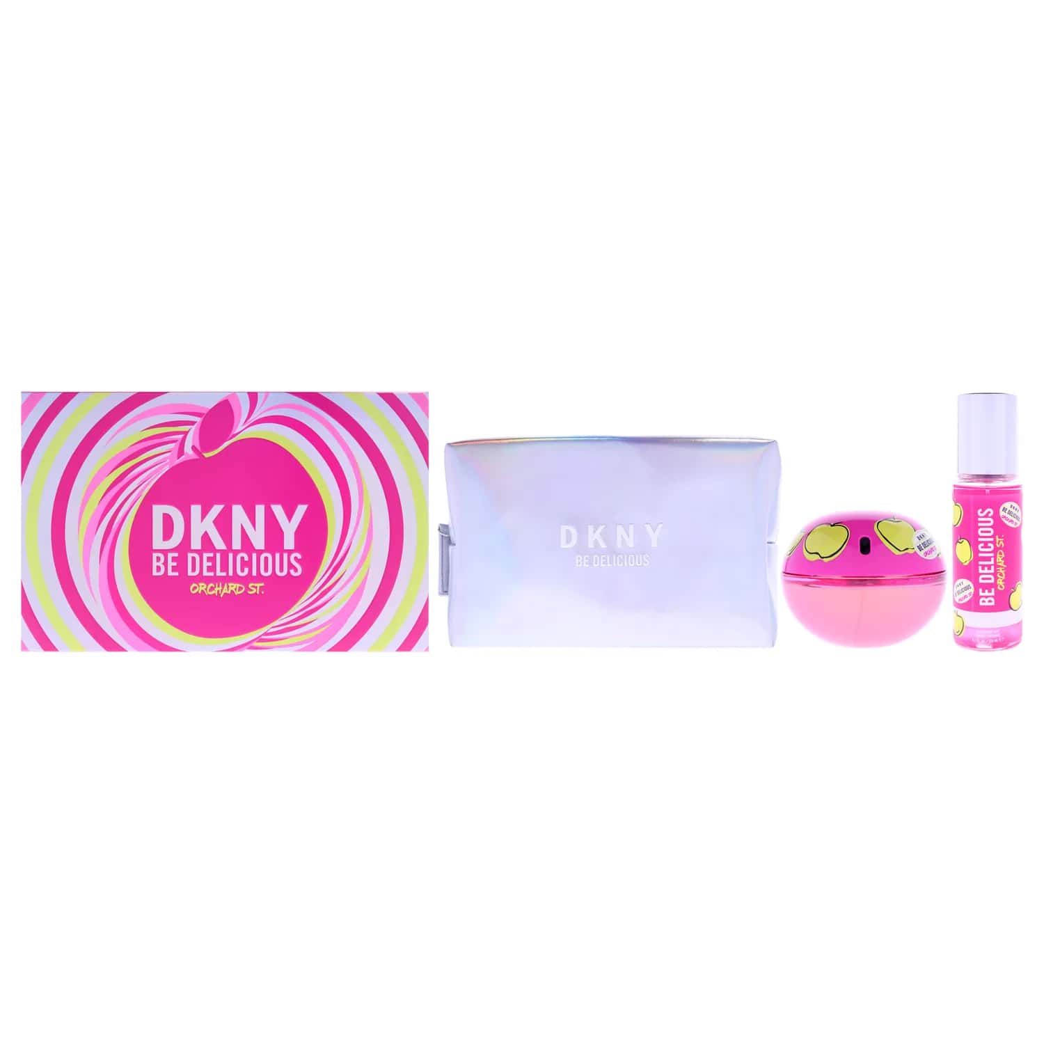 Donna Karan Be Delicious Orchard St. Fragrance Gift Set 100ml / 3.4 oz / 3 pc for Women