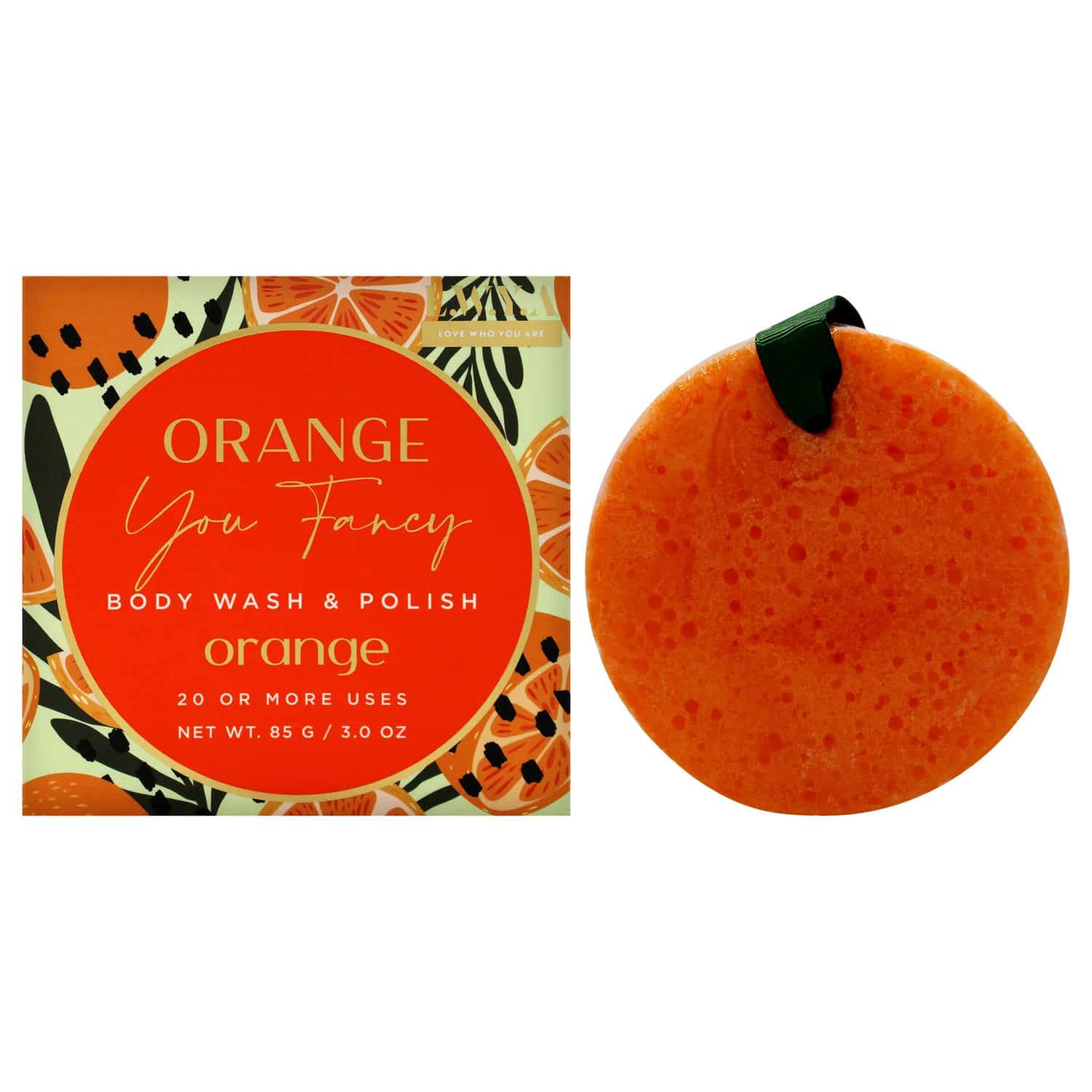LWYA Orange Body Sponges 89ml / 3 oz