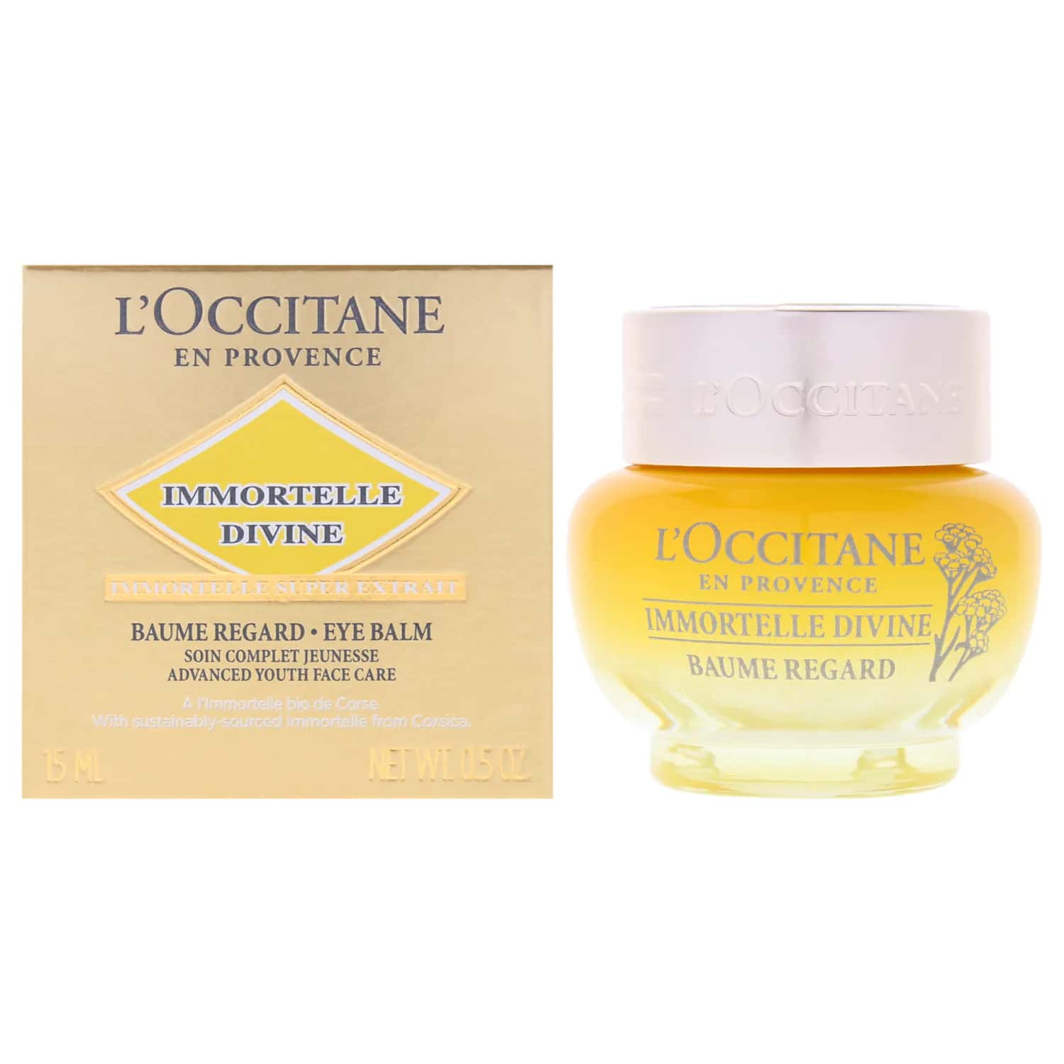 L'Occitane Immortelle Divine Eye Balm 15ml / 0.5 oz
