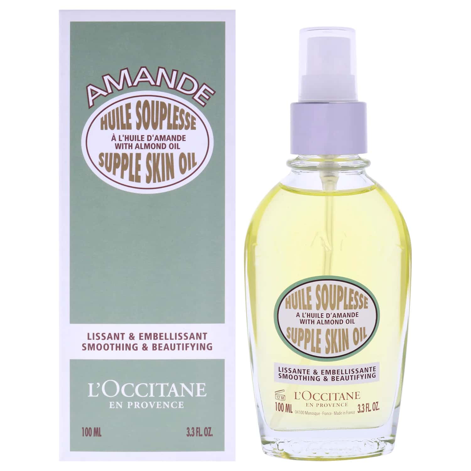 L'Occitane Almond Supple Skin Oil 101ml / 3.4 oz