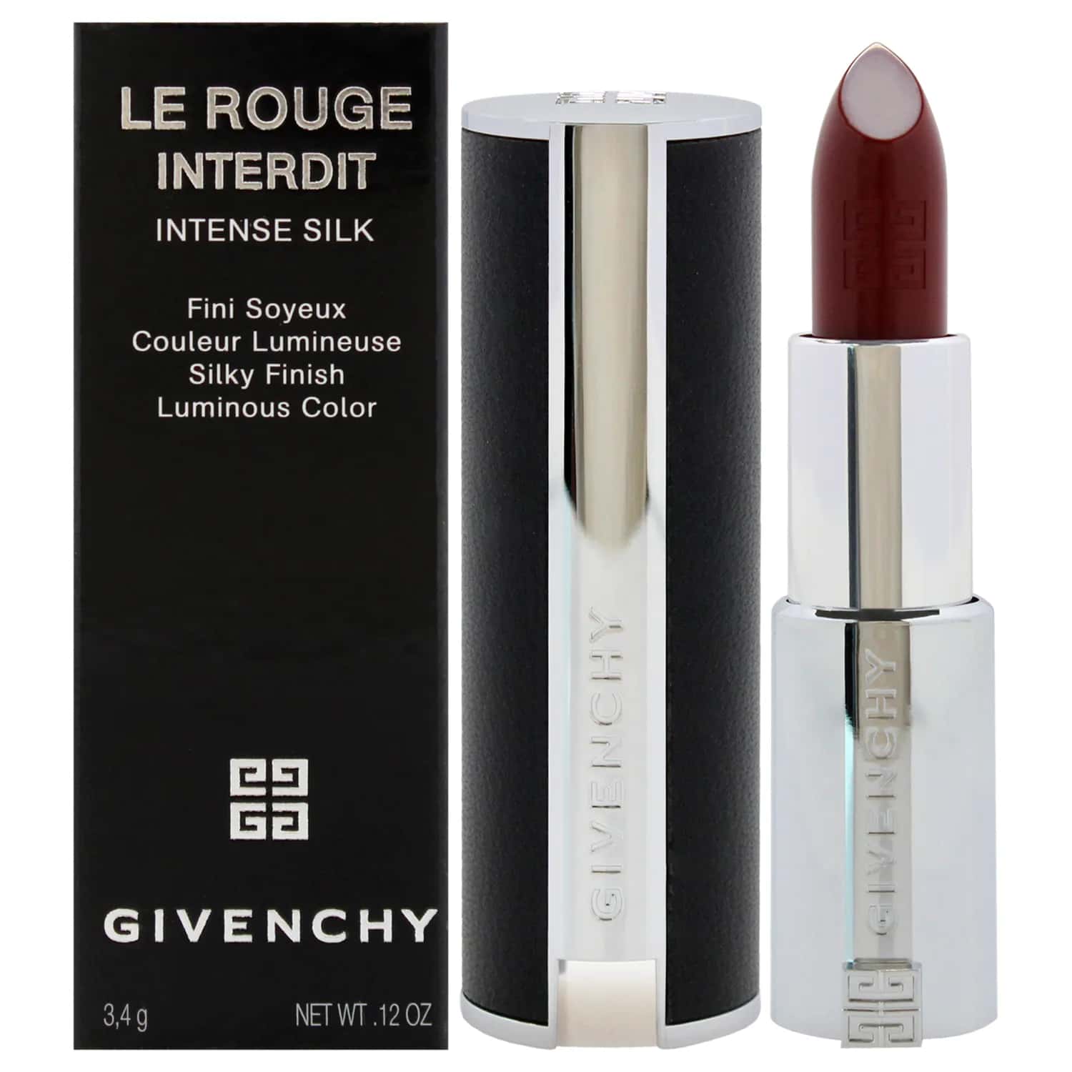 Givenchy Le Rouge Interdit Intense Silk - 339 Grenat Cendre Lipstick