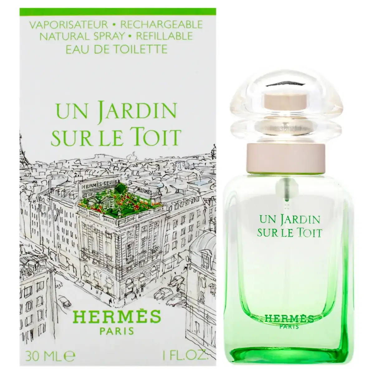 Hermes Un Jardin sur le Toit Eau de Toilette 30ml / 1 oz for Women