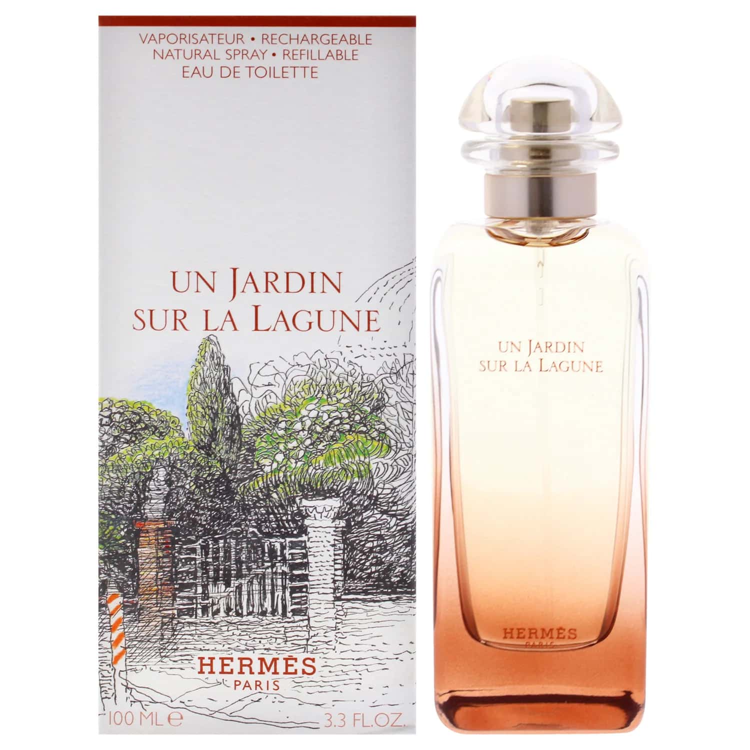 Hermes Un Jardin sur la Lagune Eau de Toilette 100ml / 3.3 oz for Unisex