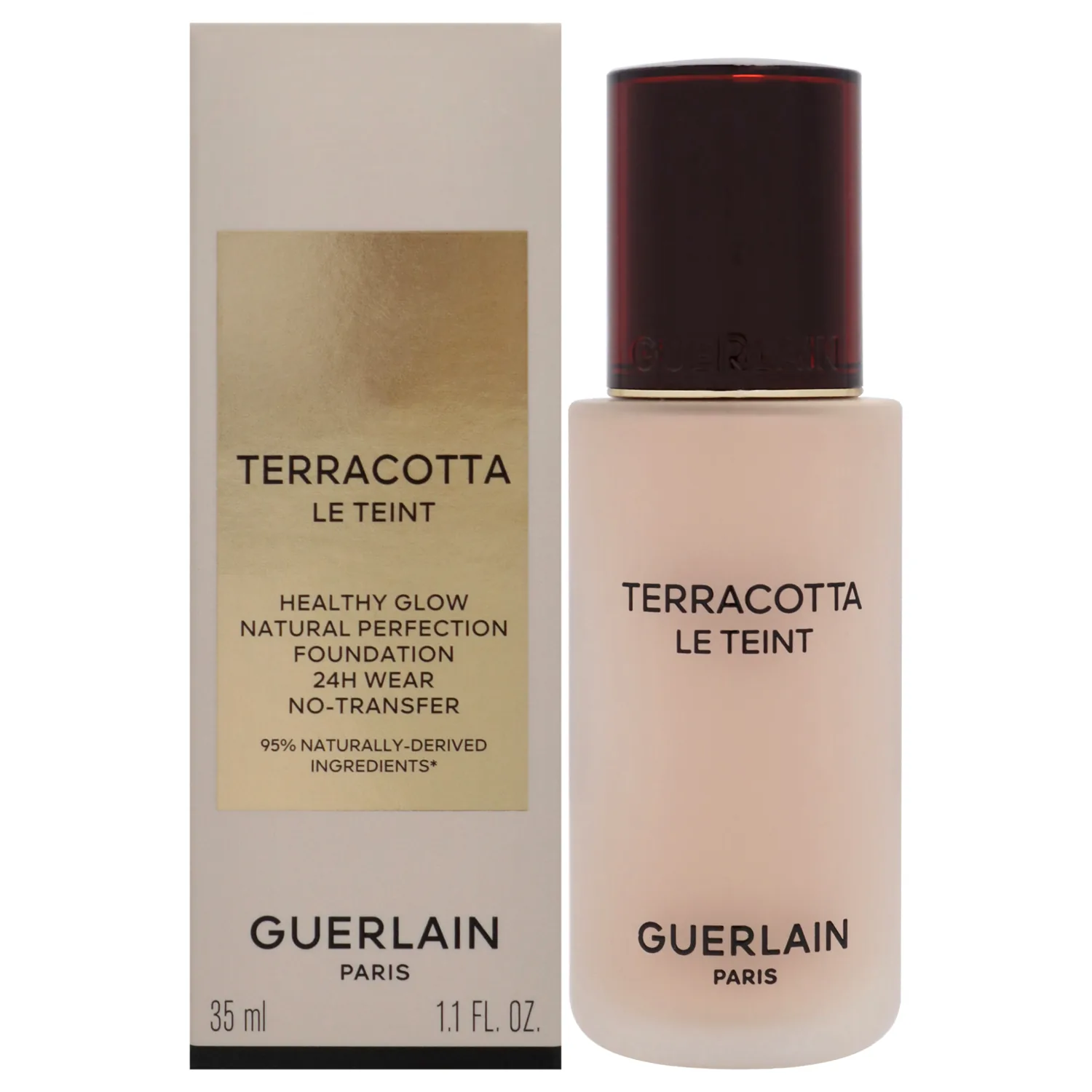 Guerlain Terracotta le Teint 24H Wear No-Transfer - 1N Neutral Foundation 1.1 oz