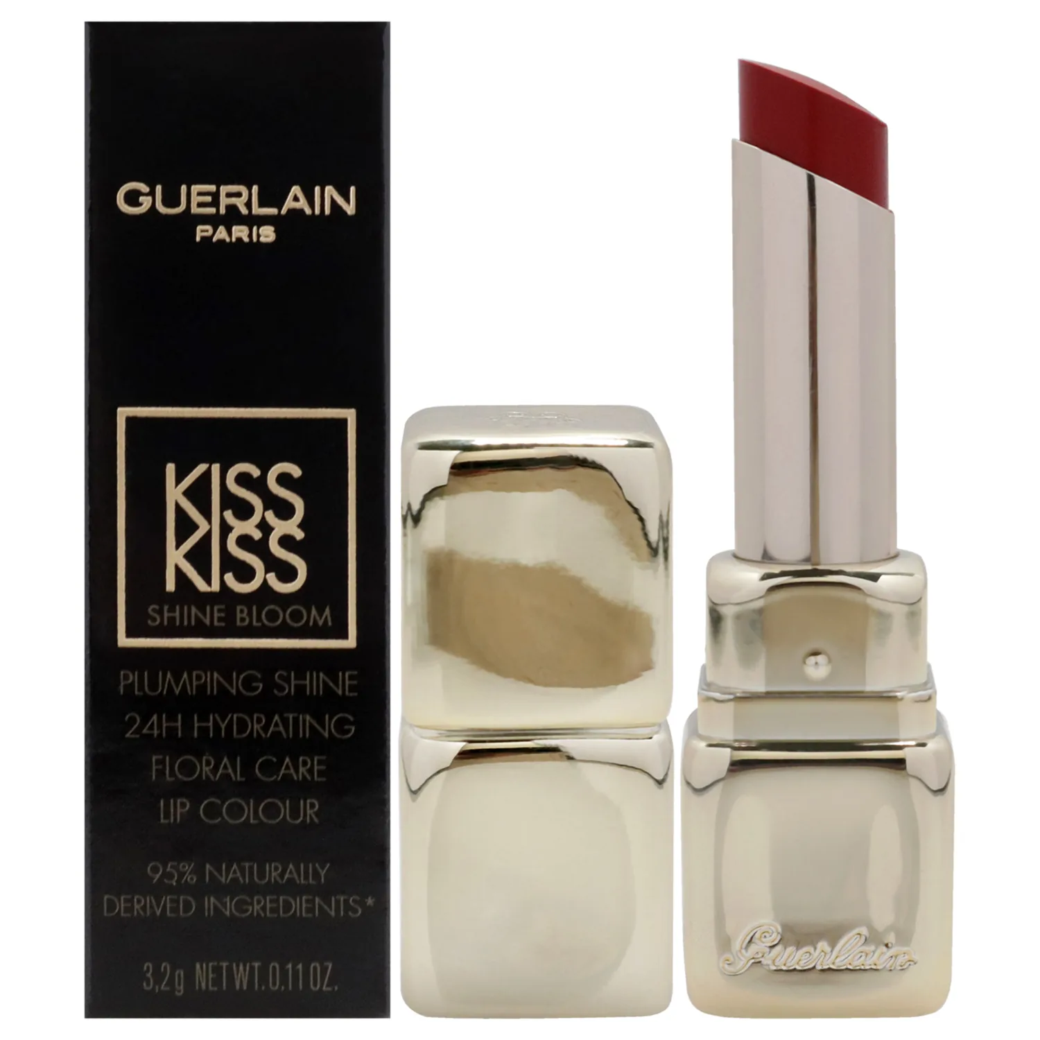 Guerlain Kiss Kiss Shine Bloom - 509 Wild Kiss Lipstick 0.11 oz