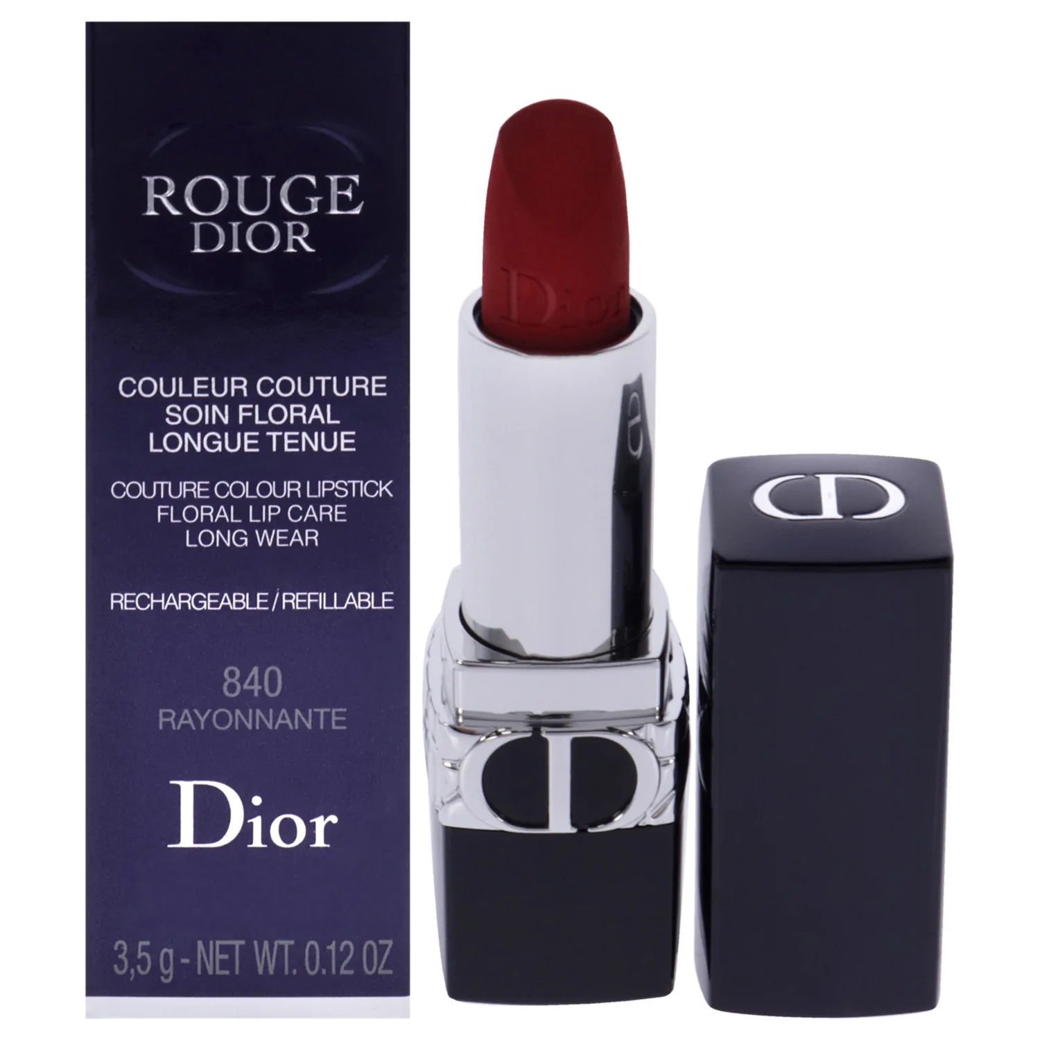 Christian Dior Rouge Dior Refillable Couture Velvet - 840 Rayonnante