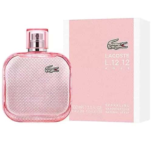 Lacoste L.12.12 Rose Sparkling Eau de Toilette 100ml / 3.3 oz for