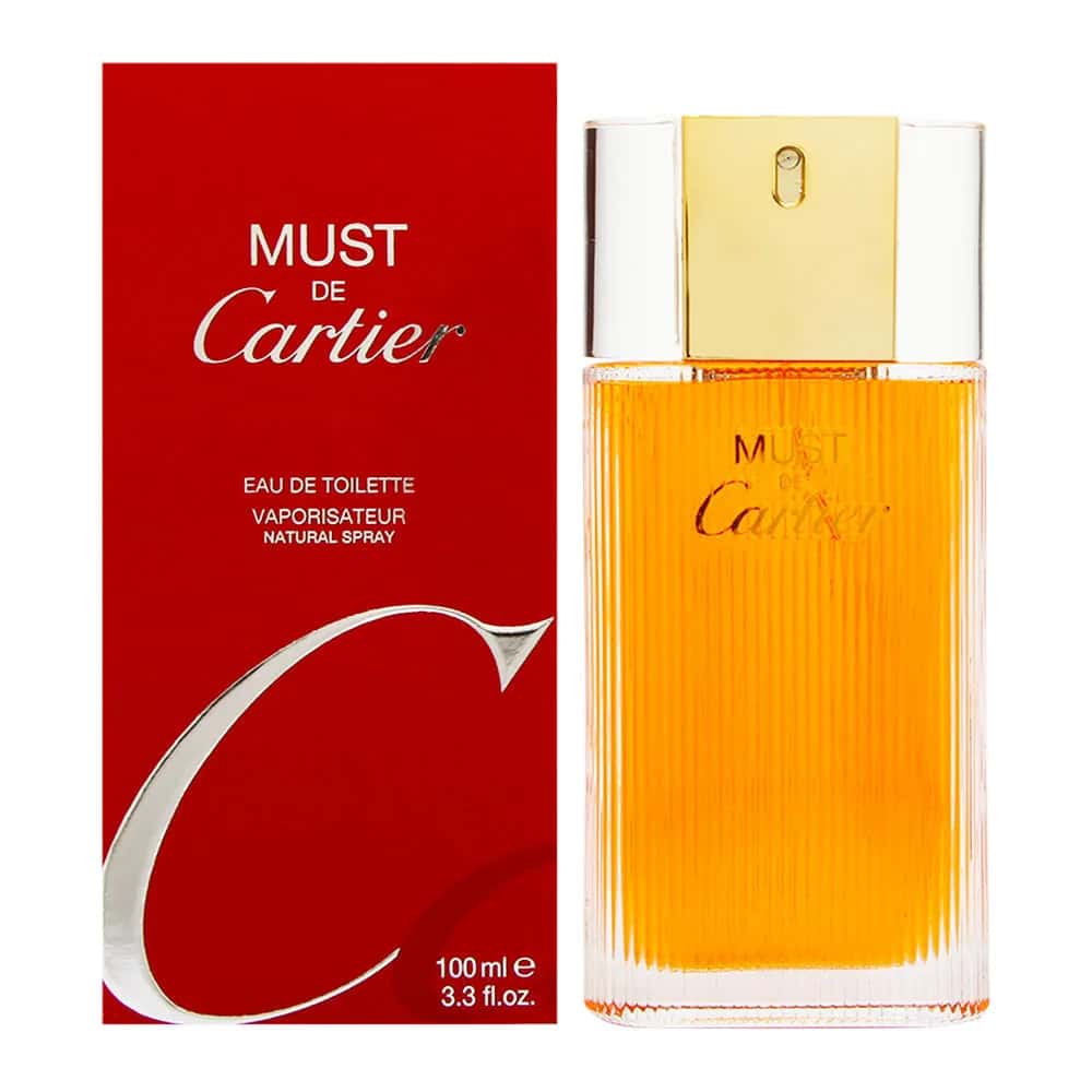 Cartier Must de Cartier Eau de Toilette 100ml / 3.3 oz for Women