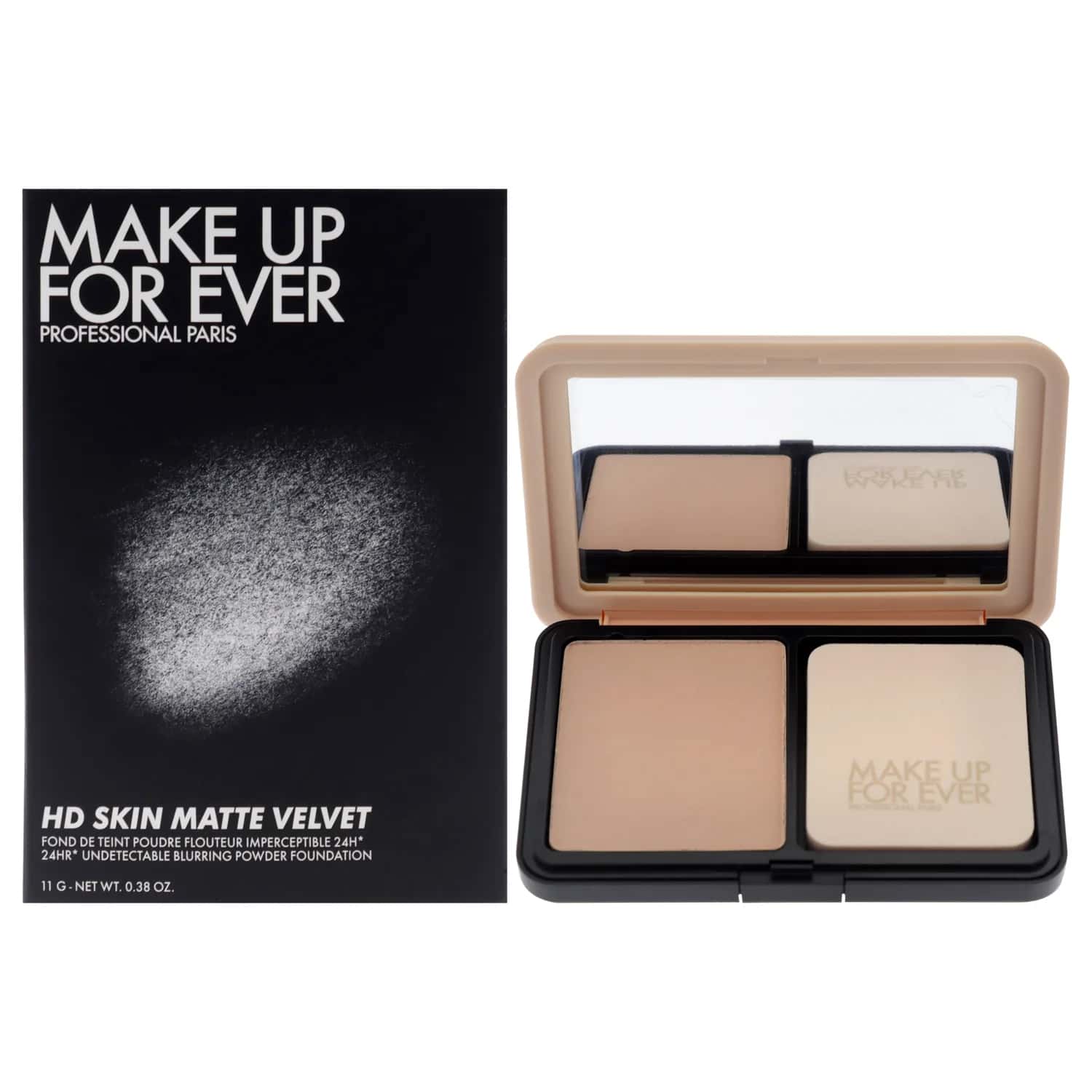 Make Up For Ever HD Skin Matte Velvet Powder Foundation - 1R02 Cool