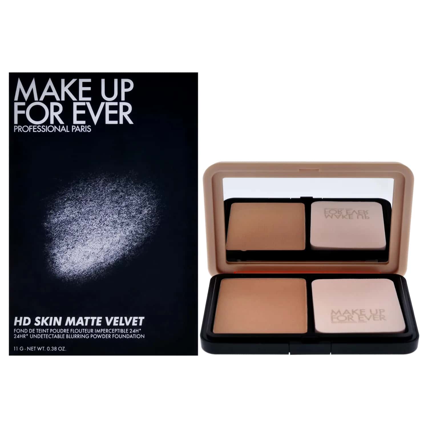 Make Up For Ever HD Skin Matte - 1N06 Porcelain Powder Foundation 0.38