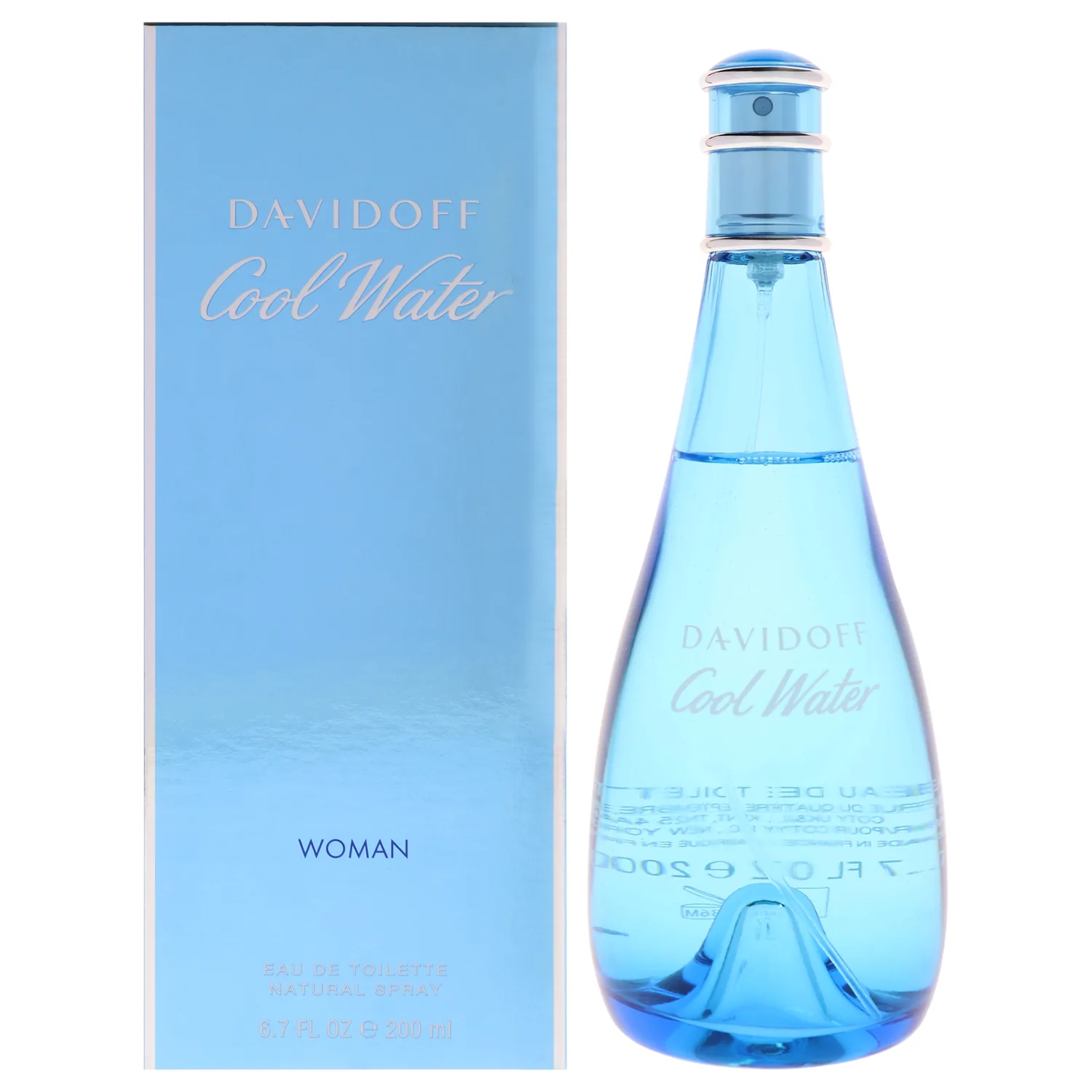 Davidoff Cool Water Eau de Toilette 200ml / 6.7 oz for Women
