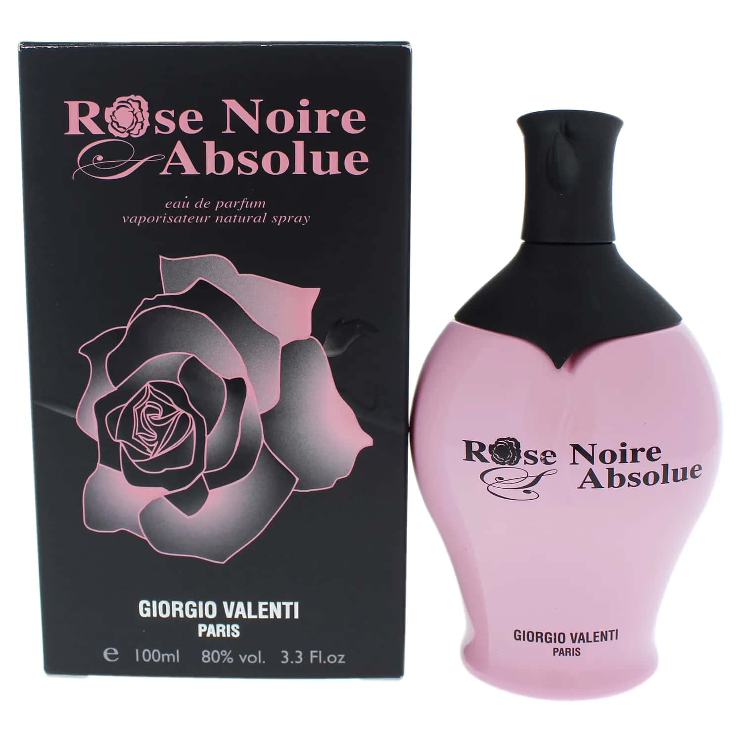 Giorgio Valenti Rose Noire Absolue Eau de Parfum 100ml / 3.3 oz for