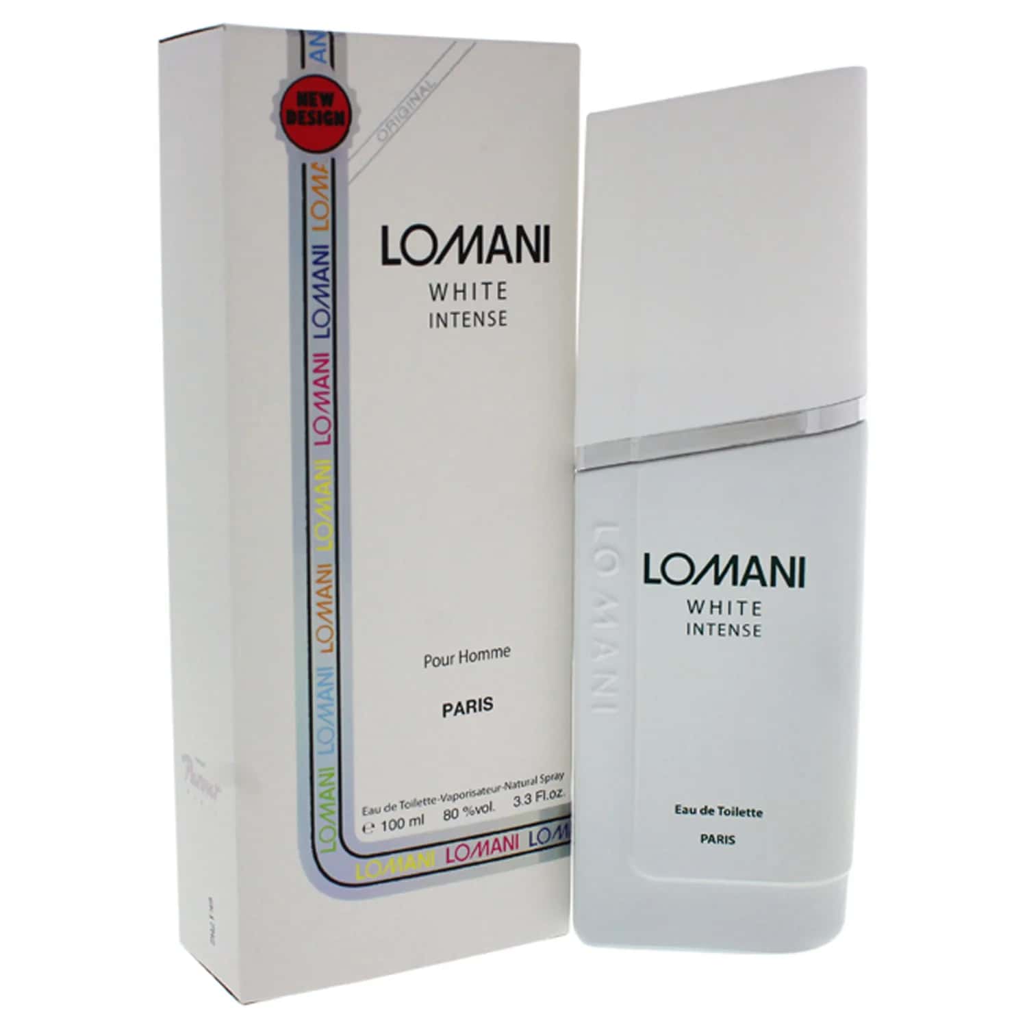 Lomani White Intense Eau de Toilette 100ml / 3.3 oz for Men