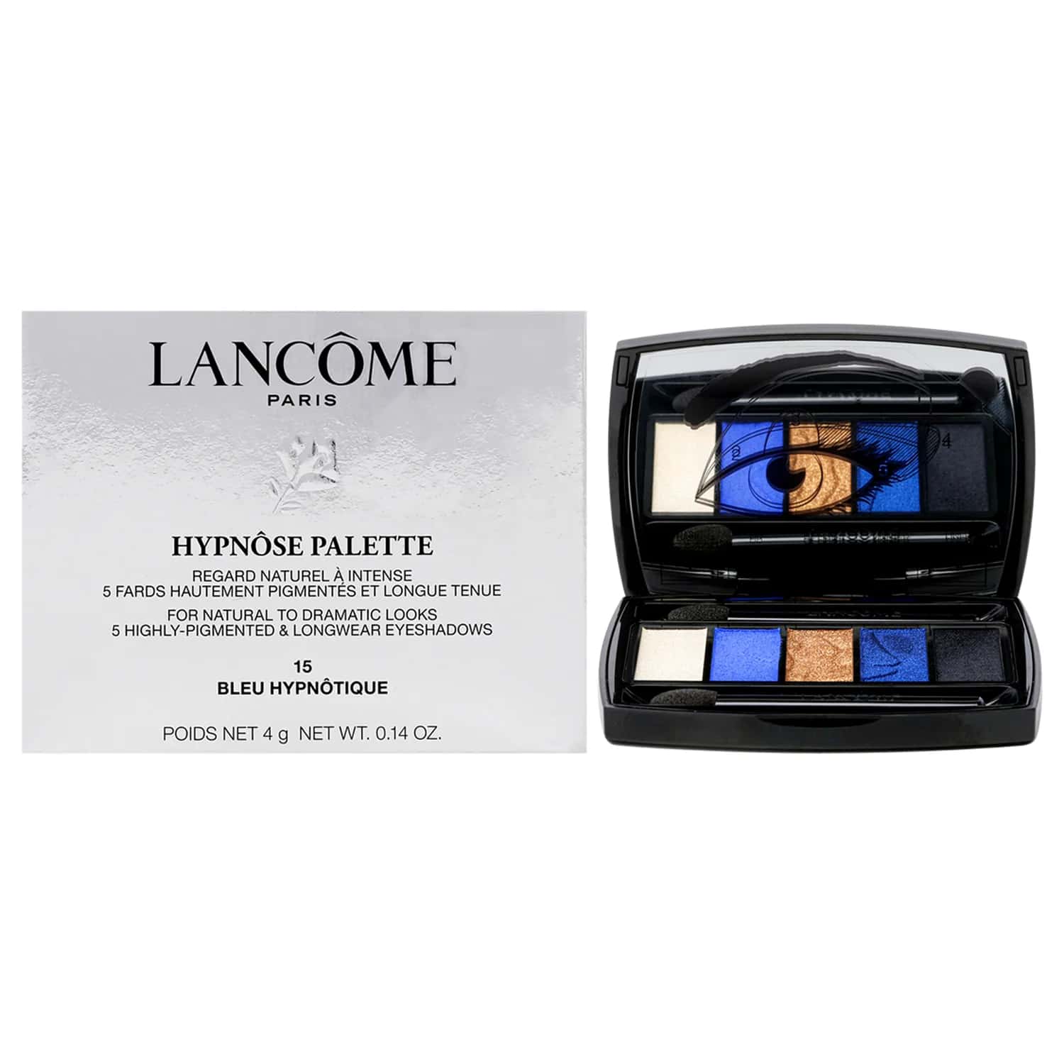 Lancôme Hypnôse Eyeshadow Palette Bleu Hypnôtique 0.14 oz