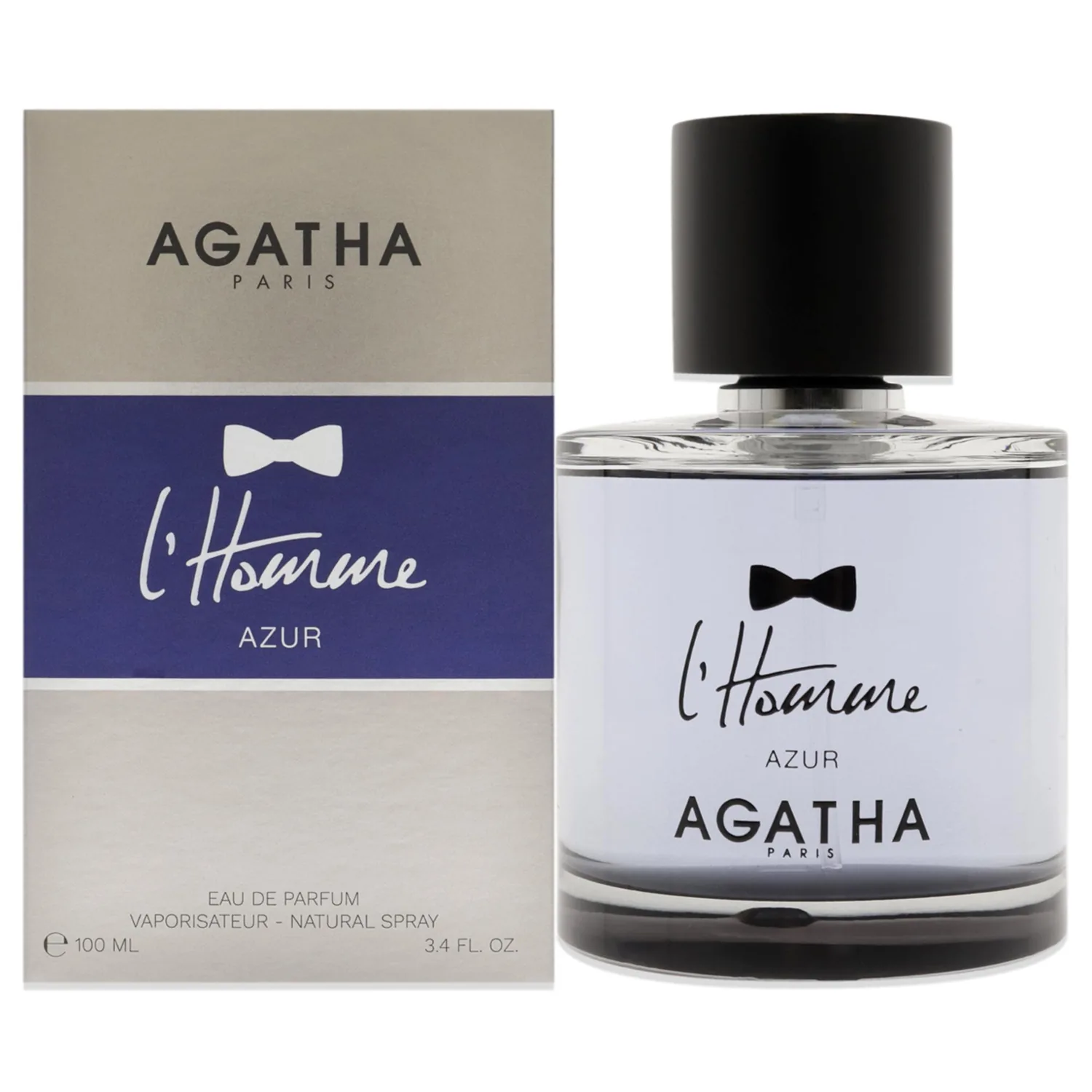 Agatha L'Homme Azur Eau de Parfum 100ml / 3.4 oz for Men