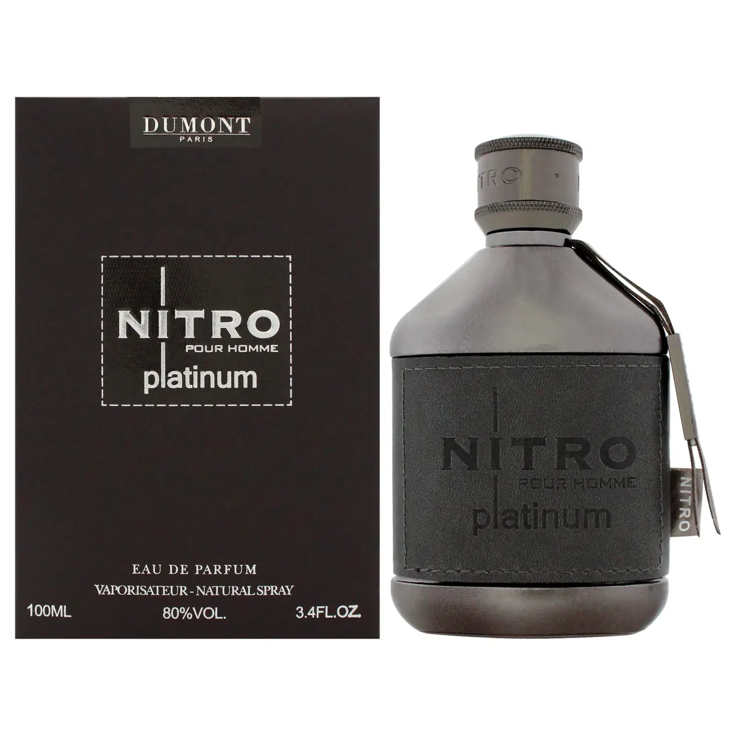Dumont Nitro Platinum Eau de Parfum 100ml / 3.4 oz for Men