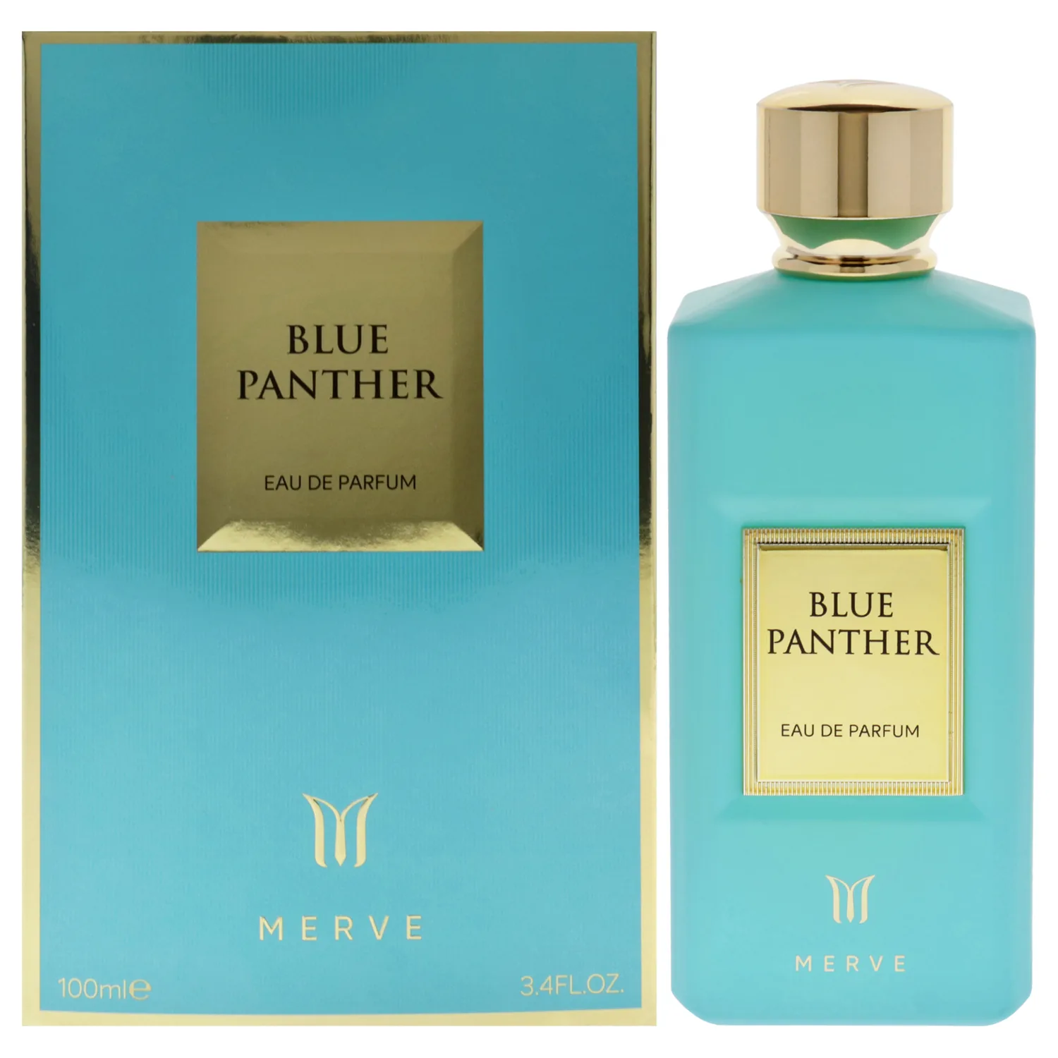 Merve Blue Panther Eau de Parfum 100ml / 3.4 oz for Men