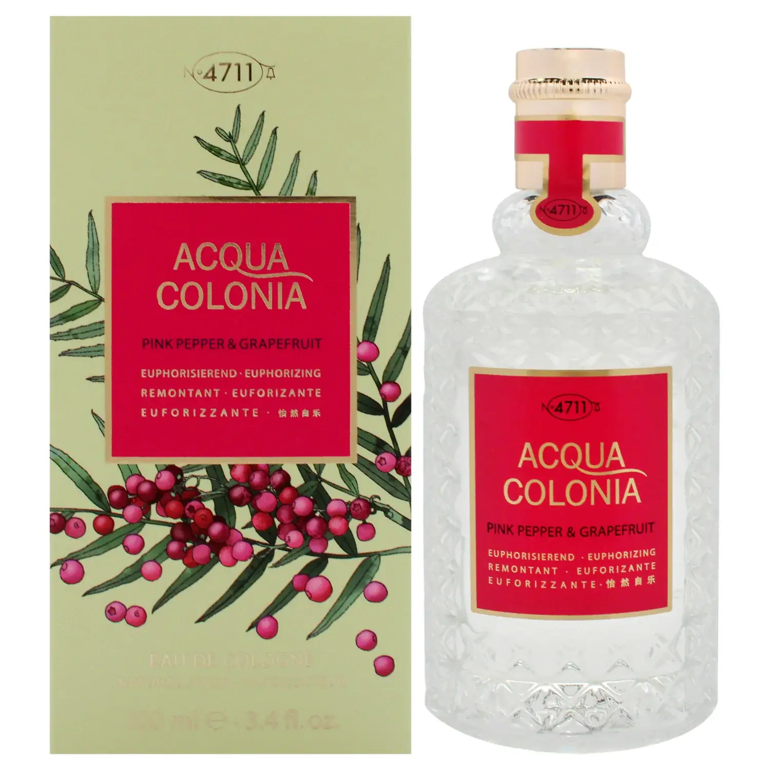Muelhens 4711 Acqua Colonia Pink Pepper and Grapefruit Eau de Cologne