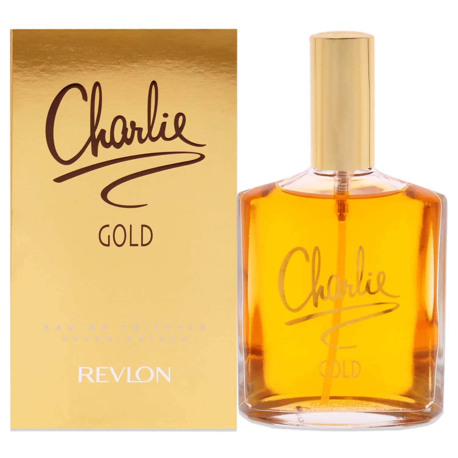 Revlon Charlie Gold Eau de Toilette 100ml / 3.4 oz for Women