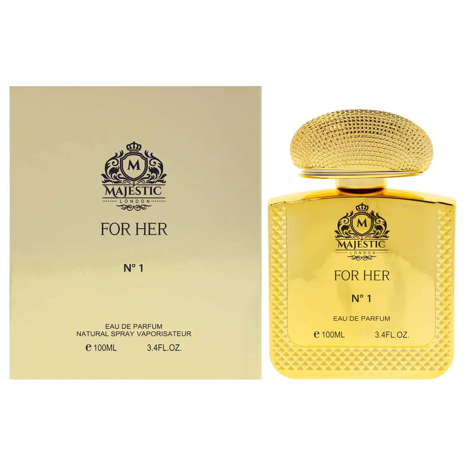 Fine Perfumery Majestic For Her No1 Eau de Parfum 100ml / 3.4 oz for