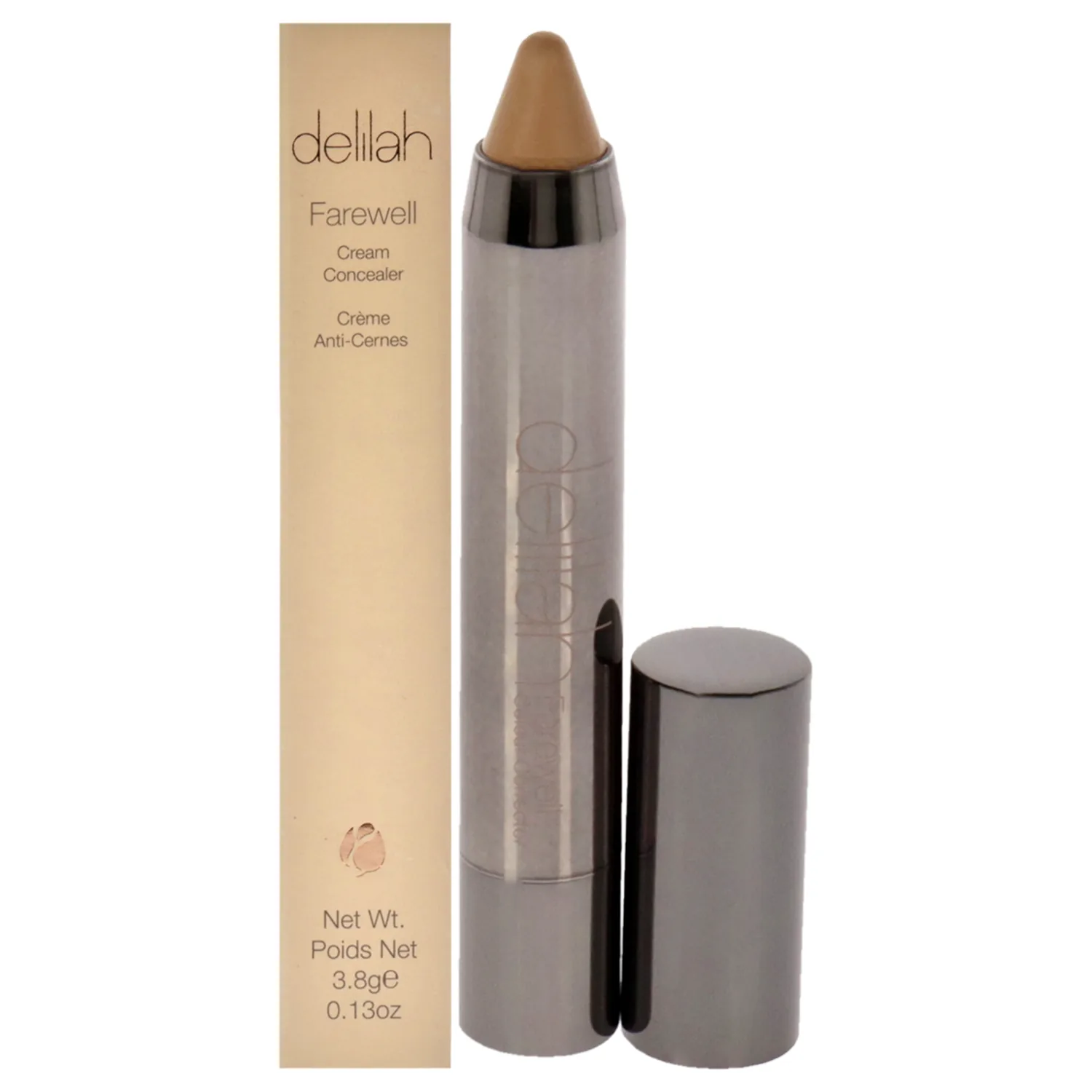 Delilah Farewell Cream Concealer - Honey 0.13 oz
