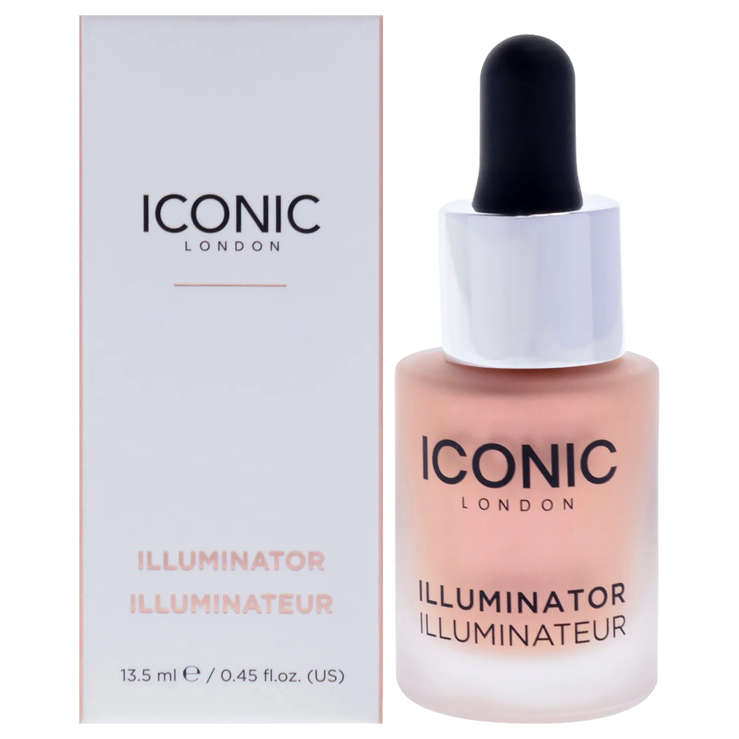 Iconic London Illuminator - Peachy Rose Liquid Highlighter 0.45 oz