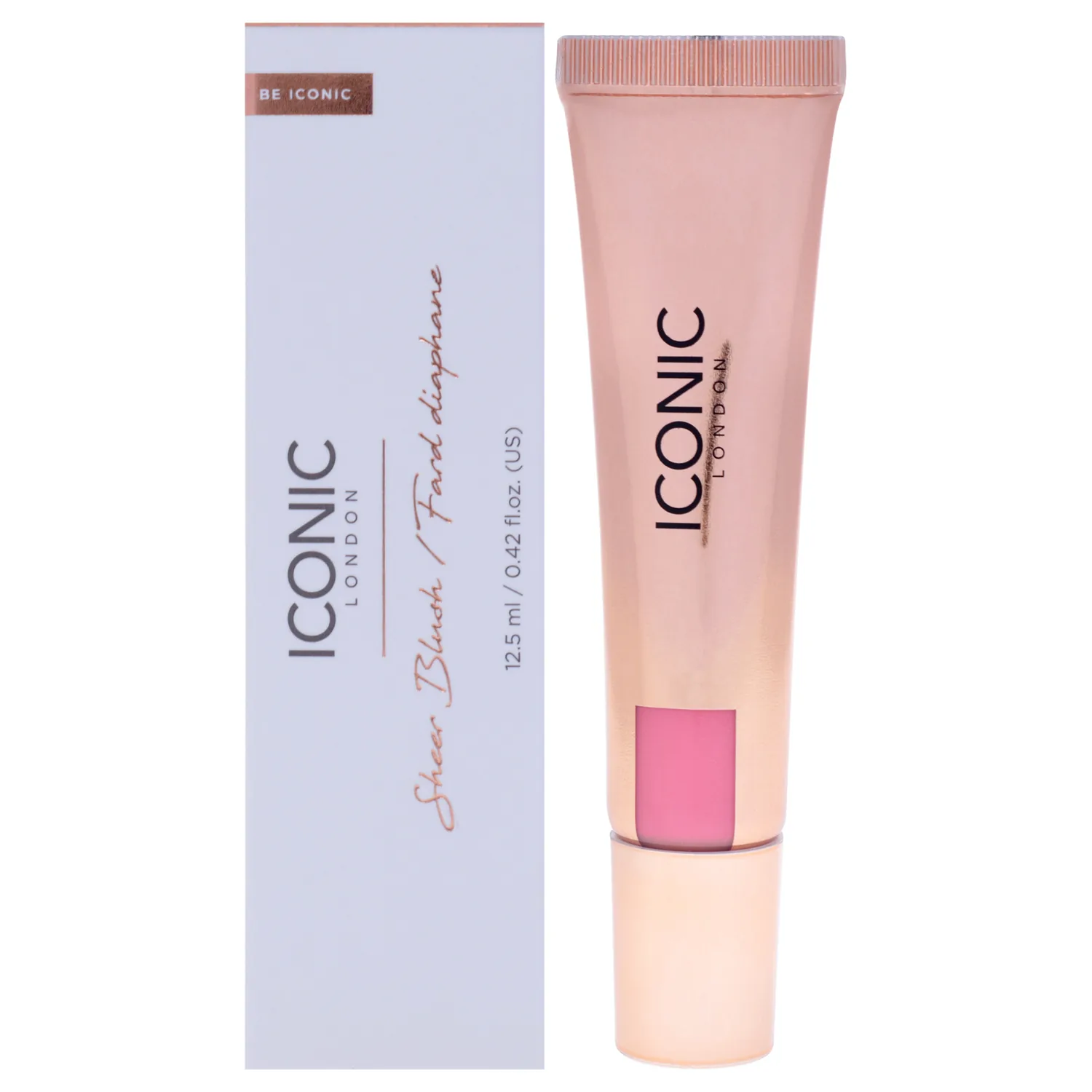 Iconic London Sheer Blush - Power Pink 0.42 oz