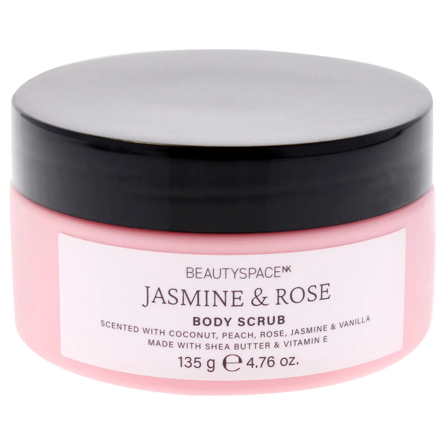 BeautySpace Jasmine and Rose Body Scrub 141ml / 4.76 oz