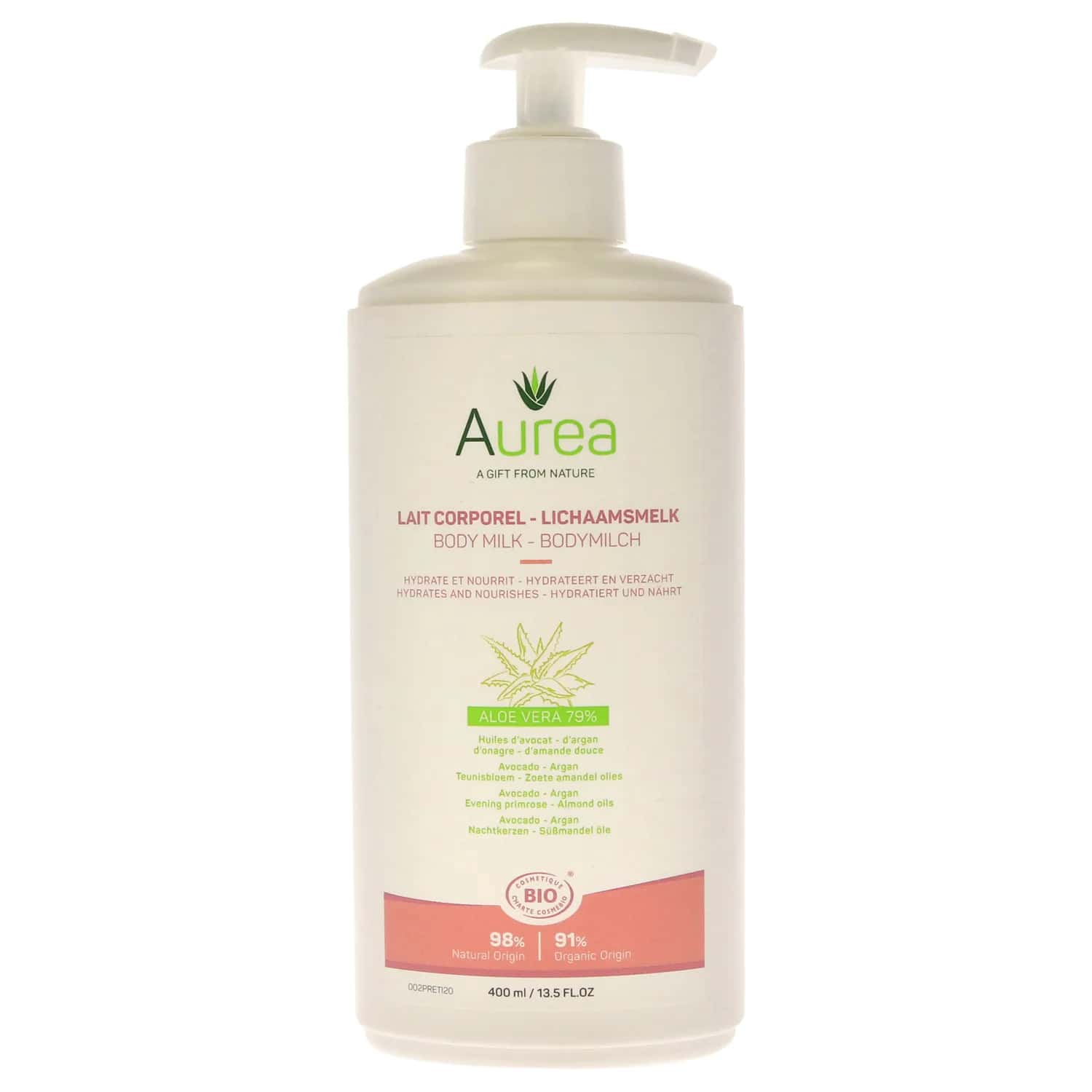 Aurea Aloe Vera Body Milk 399ml / 13.5 oz