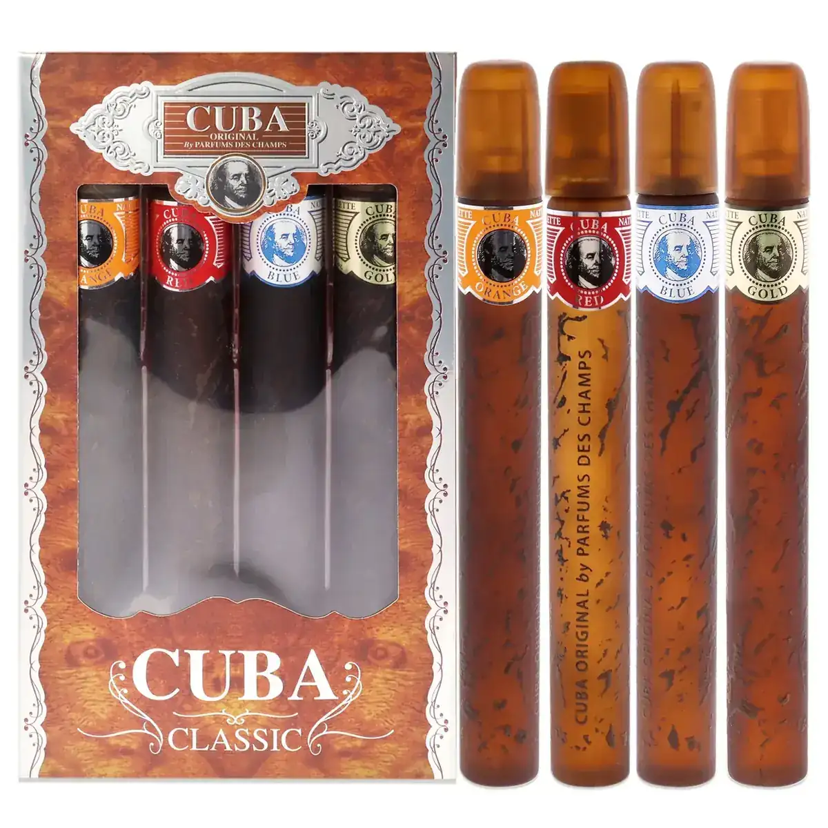 Cuba Original 4-Piece Set Gift Set 35ml / 1.17 oz / 4 pc for Men