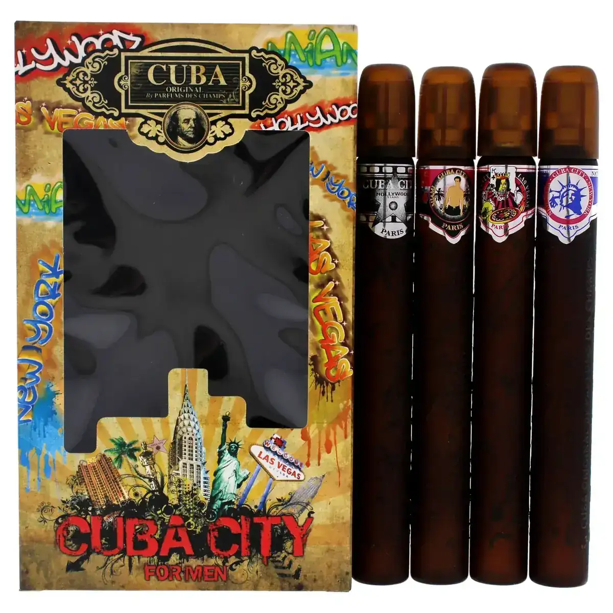 Cuba City Gift Set 35ml / 1.17 oz / 4 pc for Men