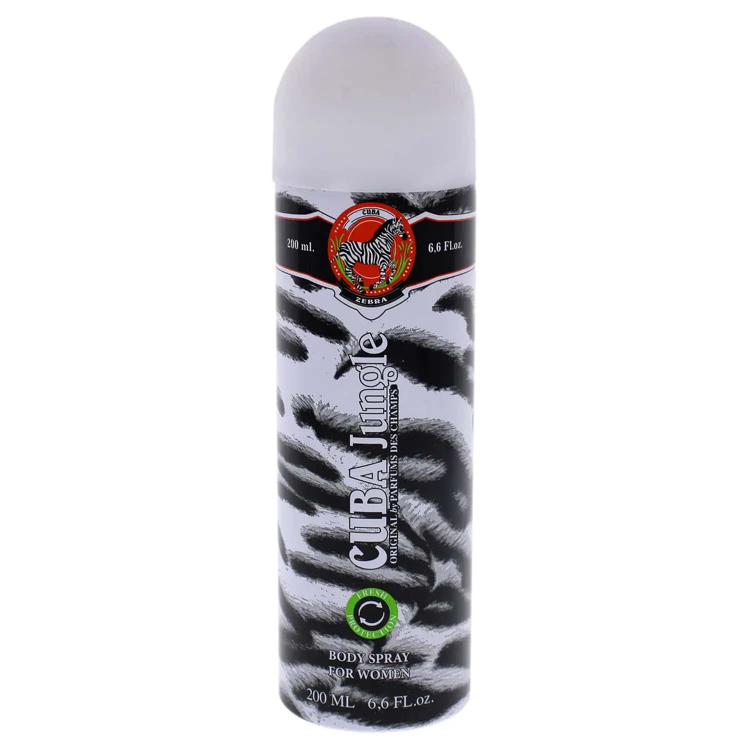 Cuba Jungle Zebra Body Spray 195ml / 6.6 oz for Women