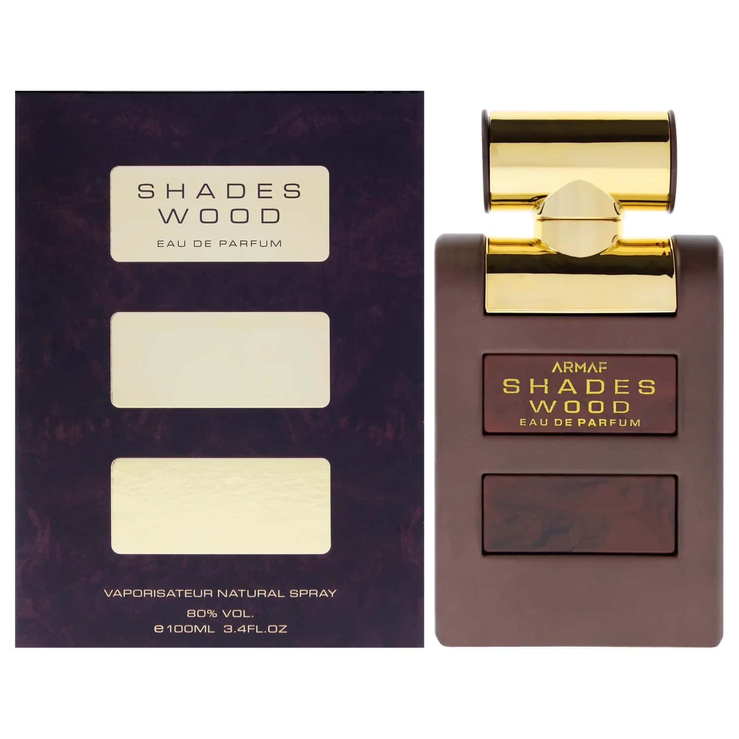 Armaf Shades Wood Eau de Toilette 100ml / 3.4 oz for Men