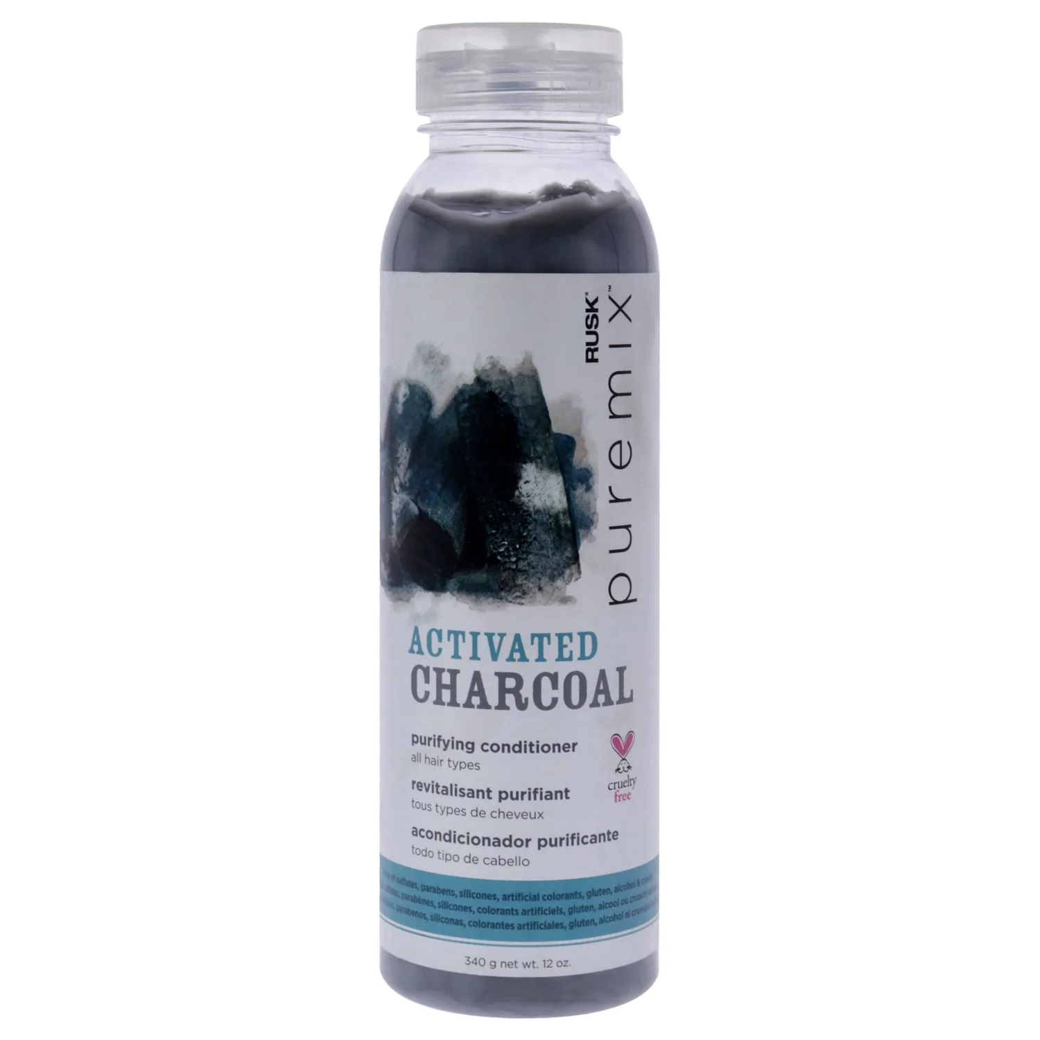 Rusk Puremix Activated Charcoal Purifying Conditioner 355ml / 12 oz