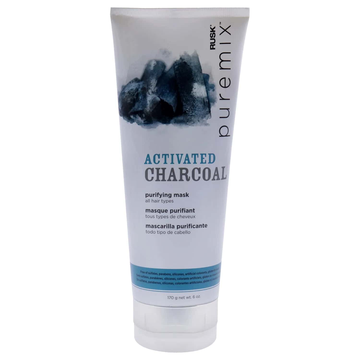 Rusk Puremix Activated Charcoal Purifying Mask 6 oz