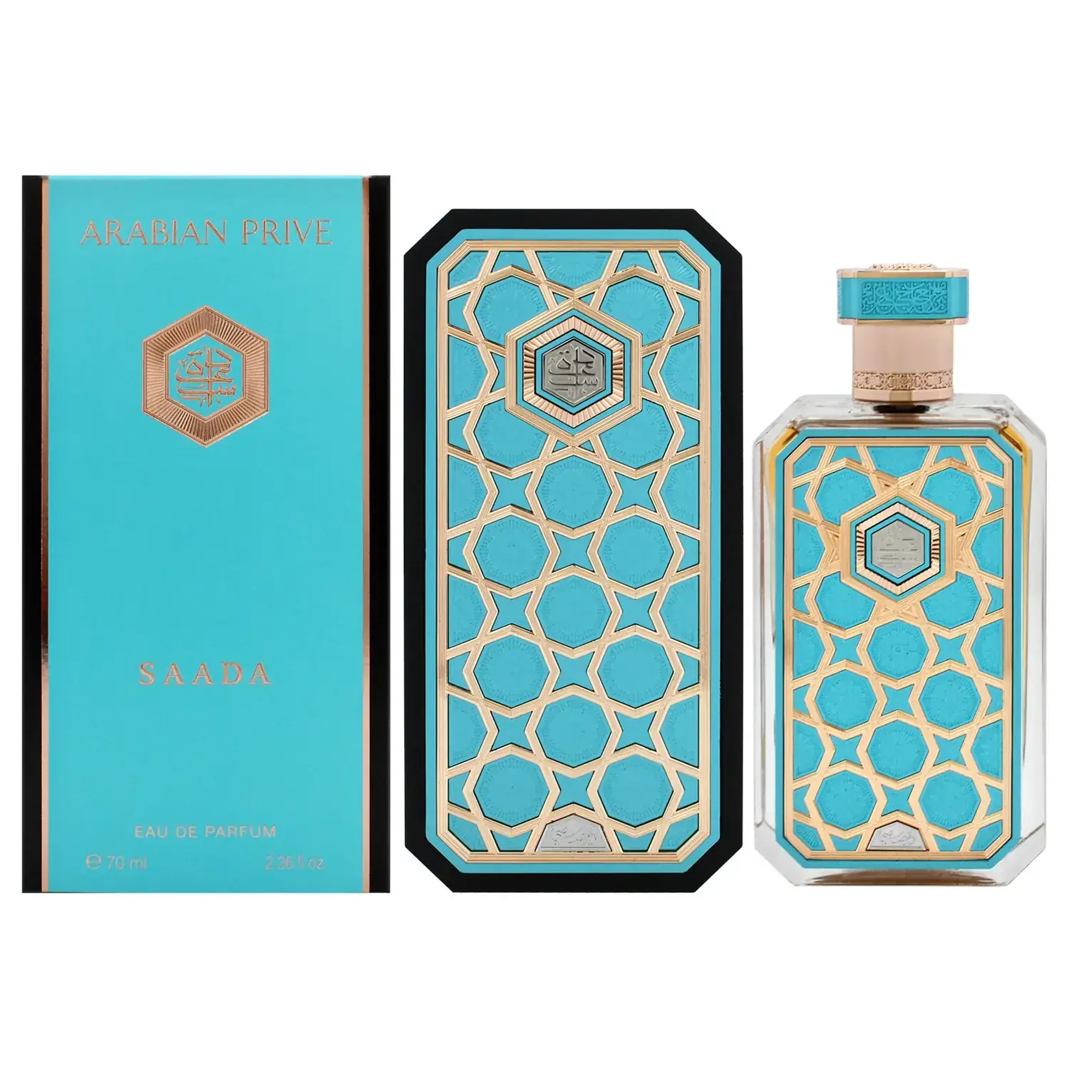 Rasasi Arabian Prive Saada Eau de Parfum 70ml / 2.36 oz for Unisex