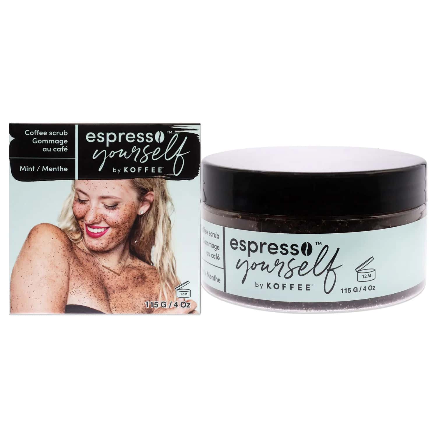 Koffee Beauty Mint Coffee Scrub 118ml / 4 oz