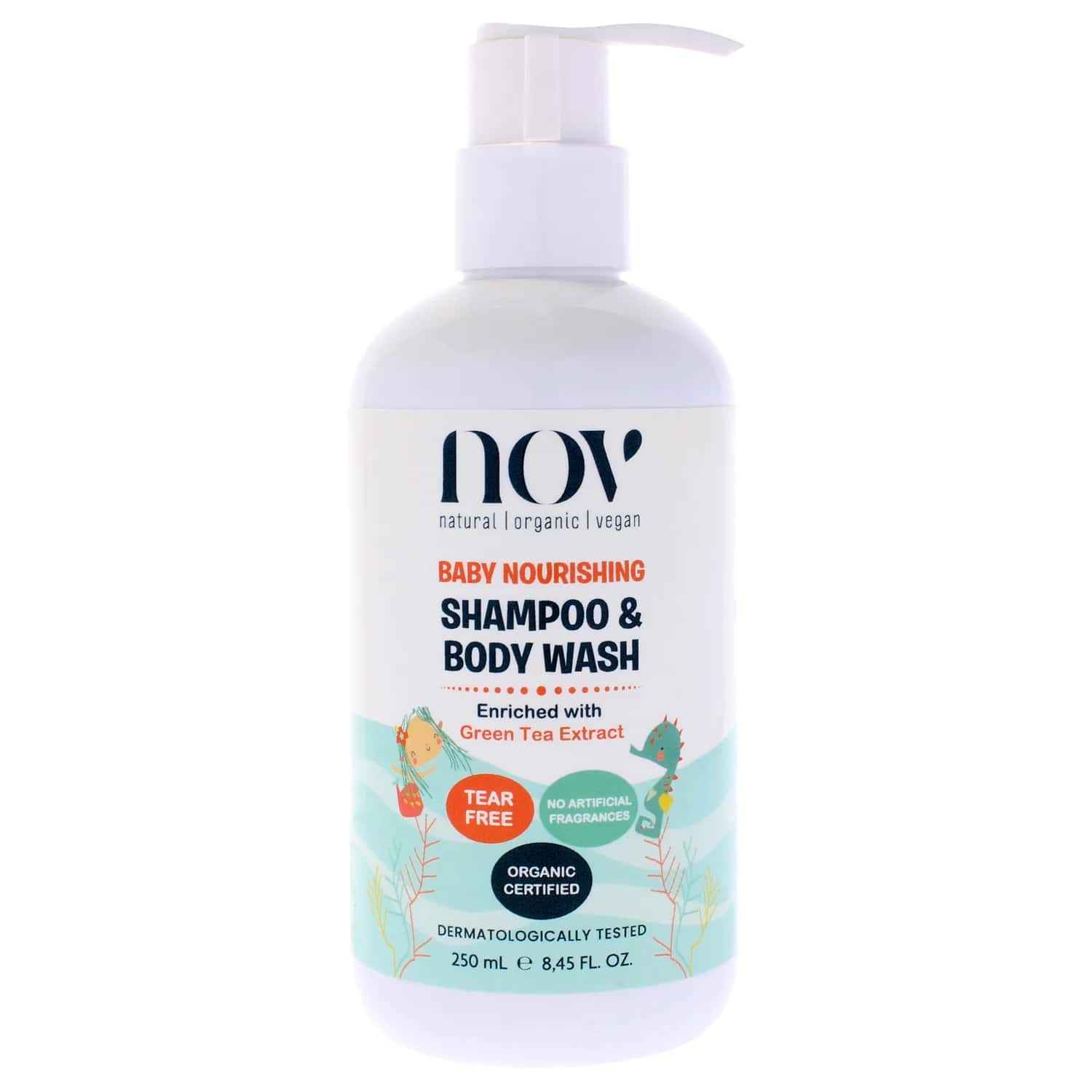 NOV Baby Nourishing Shampoo and Body Wash 250ml / 8.45 oz
