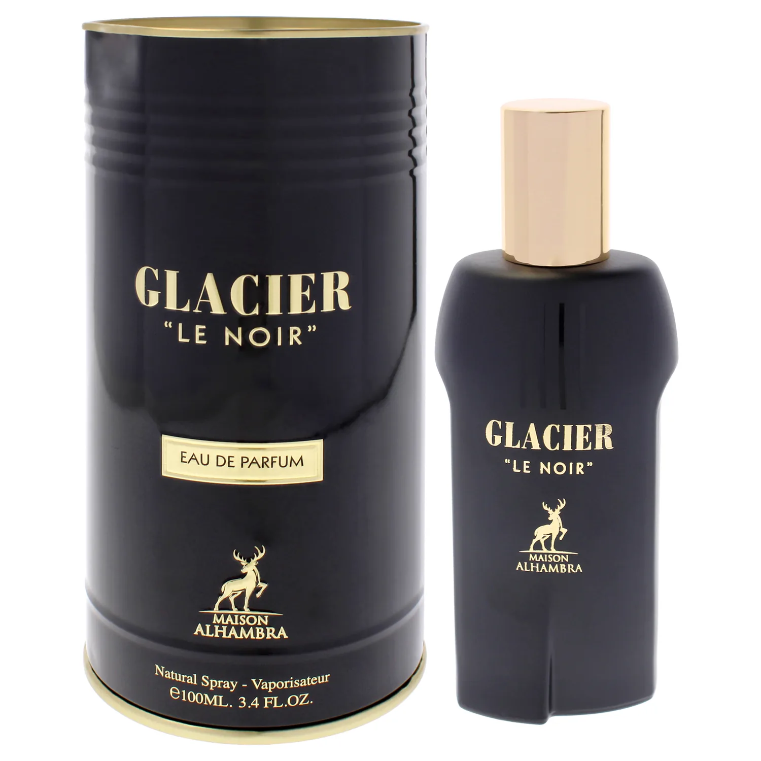 Maison Alhambra Glacier le Noir Eau de Parfum 100ml / 3.4 oz for