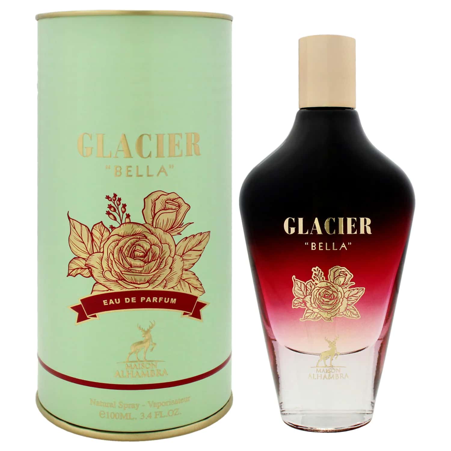 Maison Alhambra Glacier Bella Eau de Parfum 100ml / 3.4 oz for Women