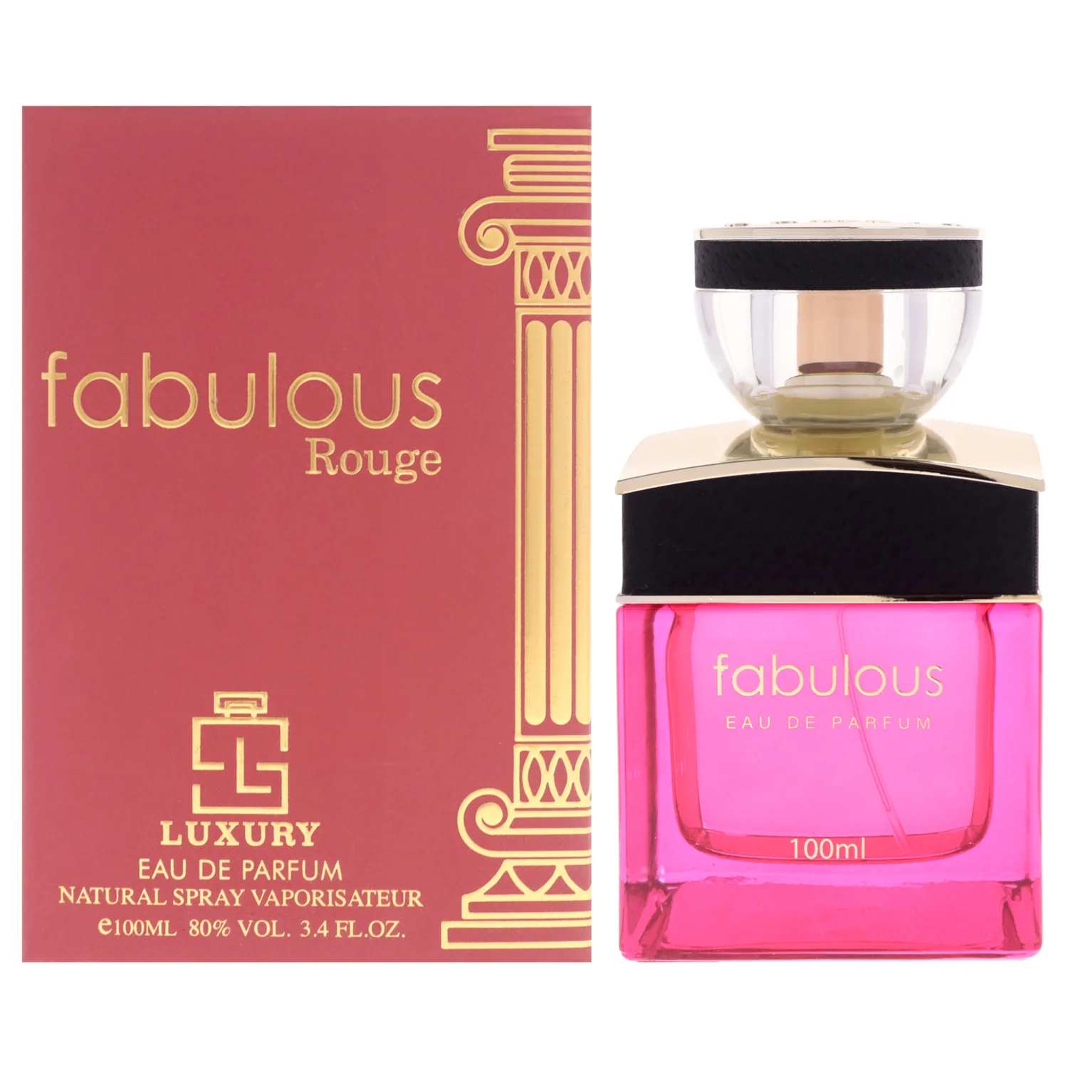 Khalis Fabulous Rouge Eau de Parfum 100ml / 3.4 oz for Women