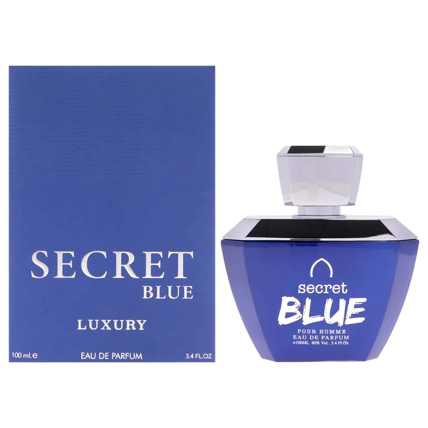 Khalis Secret Blue Eau de Parfum 100ml / 3.4 oz for Men