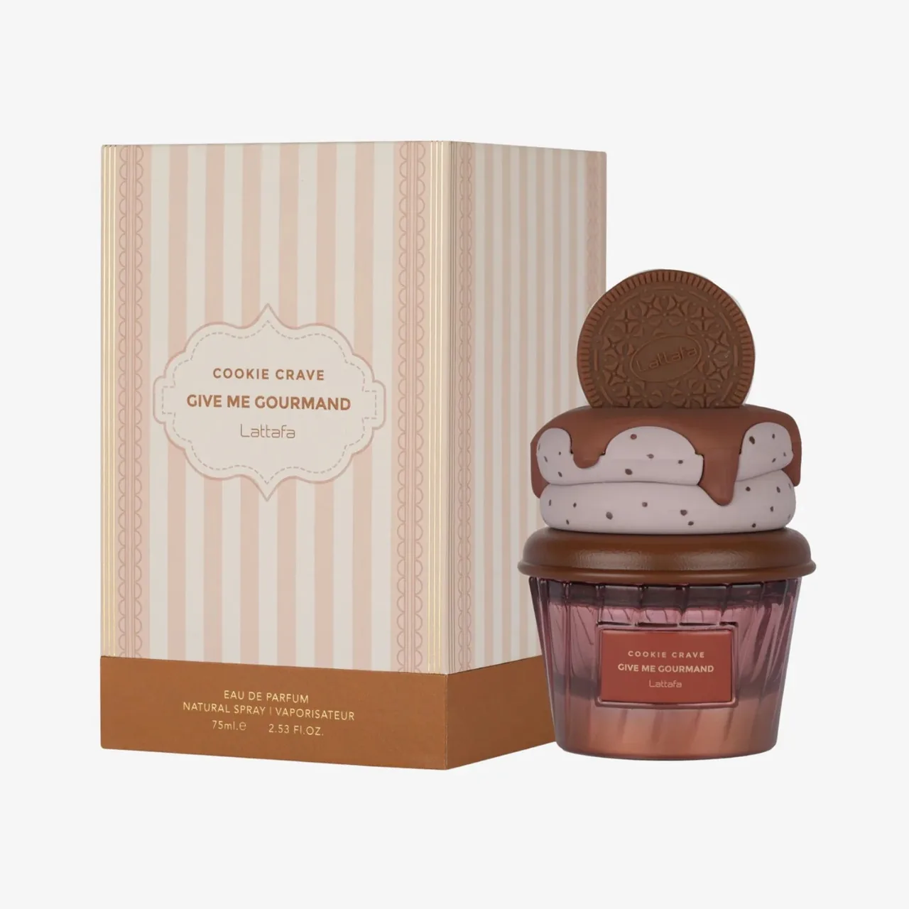 Lattafa Give Me Gourmand Cookie Crave Eau de Parfum 75ml / 2.53 oz for