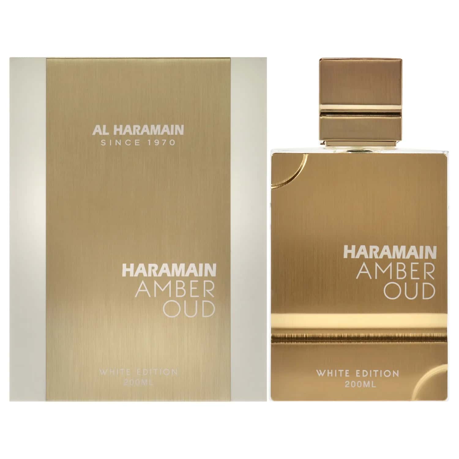 Al Haramain Amber Oud White Edition Eau de Parfum 200ml / 6.7 oz for