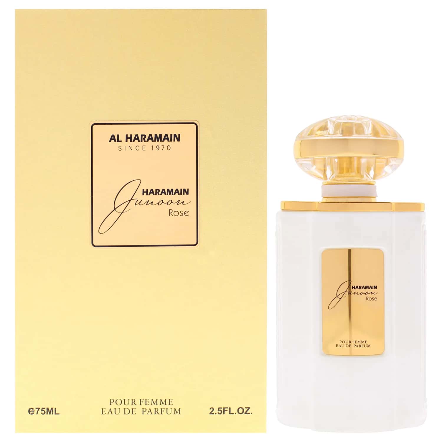 Al Haramain Junoon Rose Eau de Parfum 75ml / 2.5 oz for Women