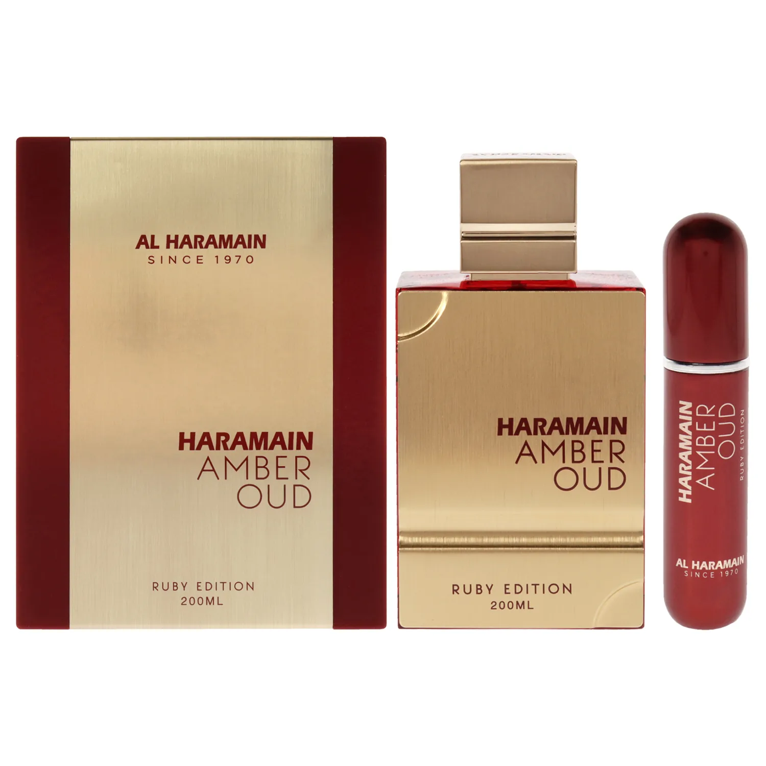 Al Haramain Amber Oud Ruby Edition Eau de Parfum 200ml / 6.7 oz for