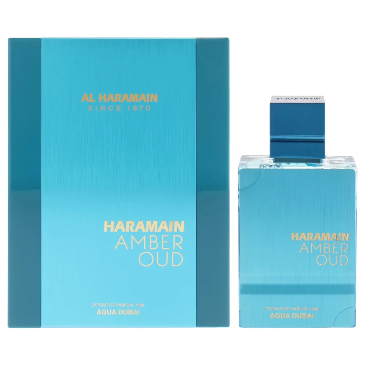 Al Haramain Amber Oud Aqua Dubai Extrait de Parfum 75ml / 2.5 oz for